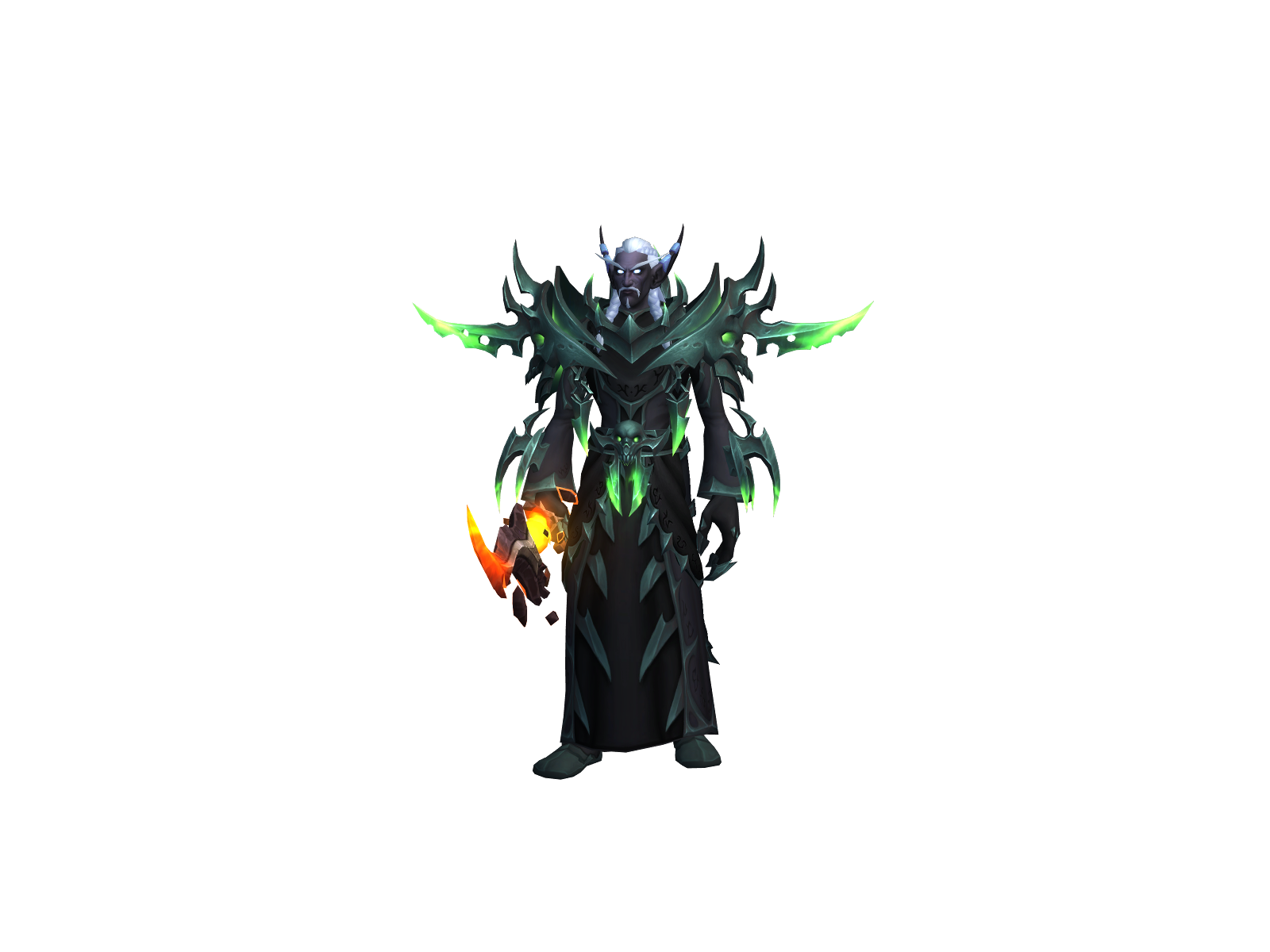 Møria 3D character render