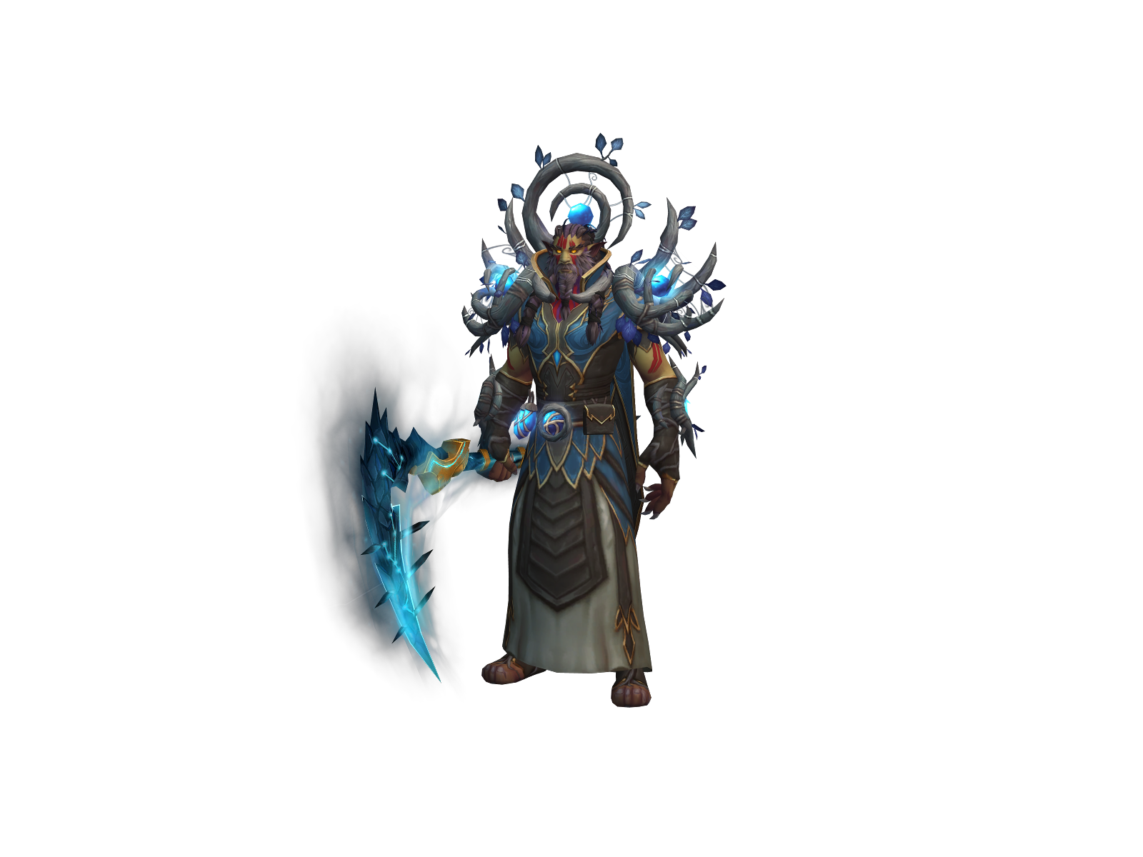 Harandulila 3D character render