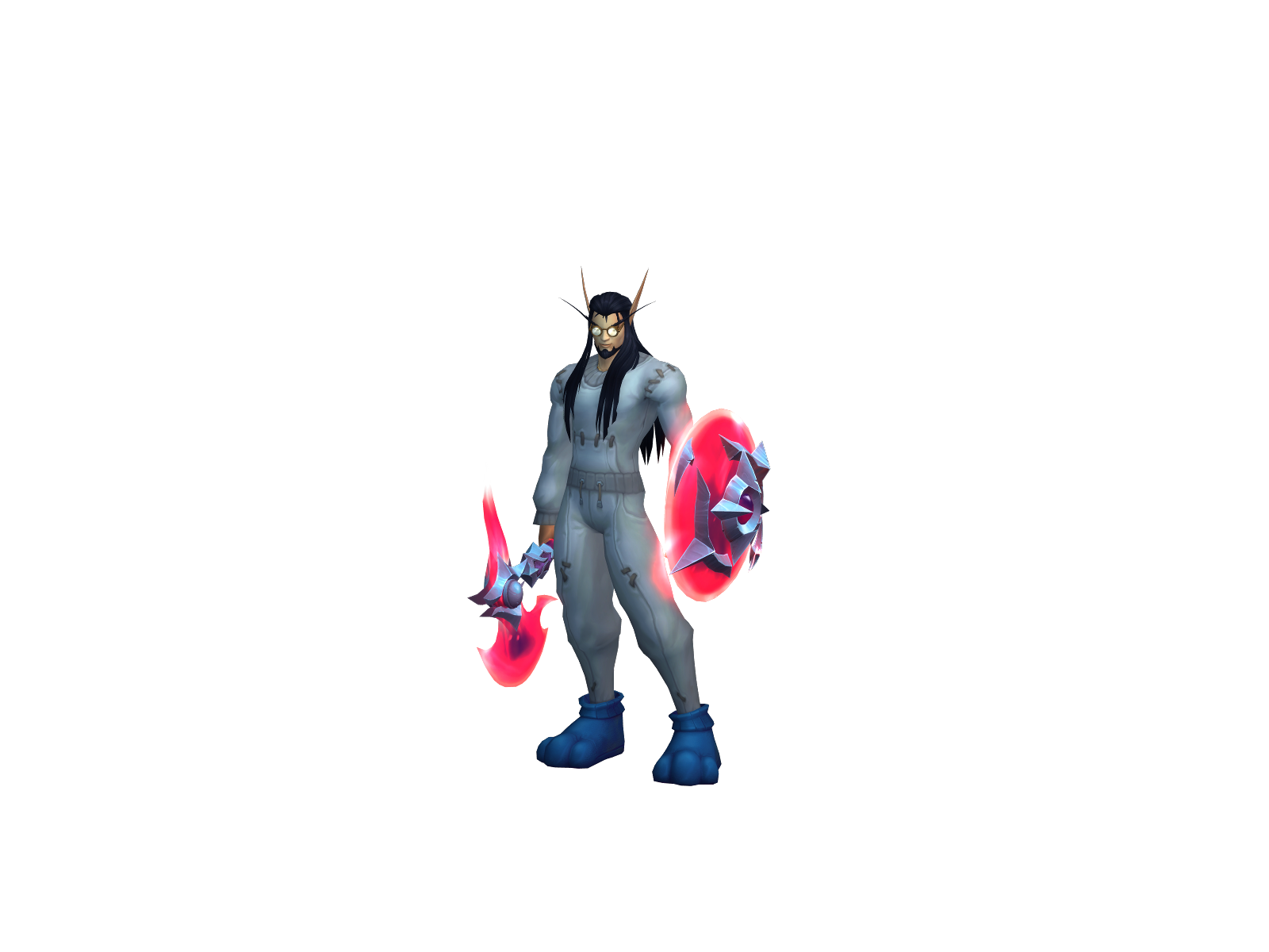 Aldebäran 3D character render