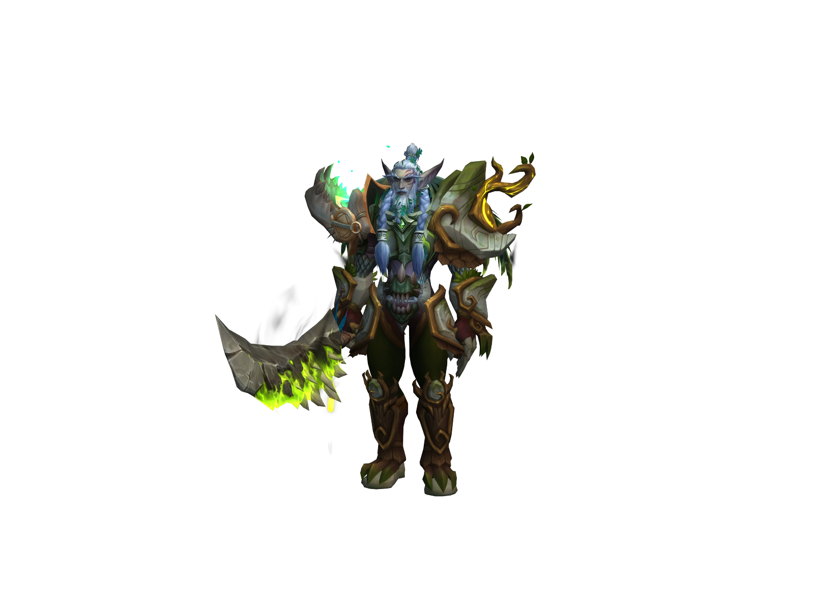 Sauronx 3D character render