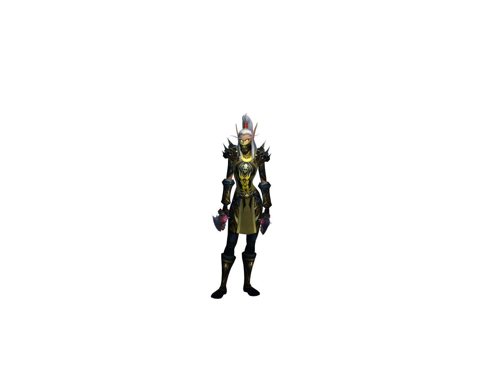 Olstrich 3D character render