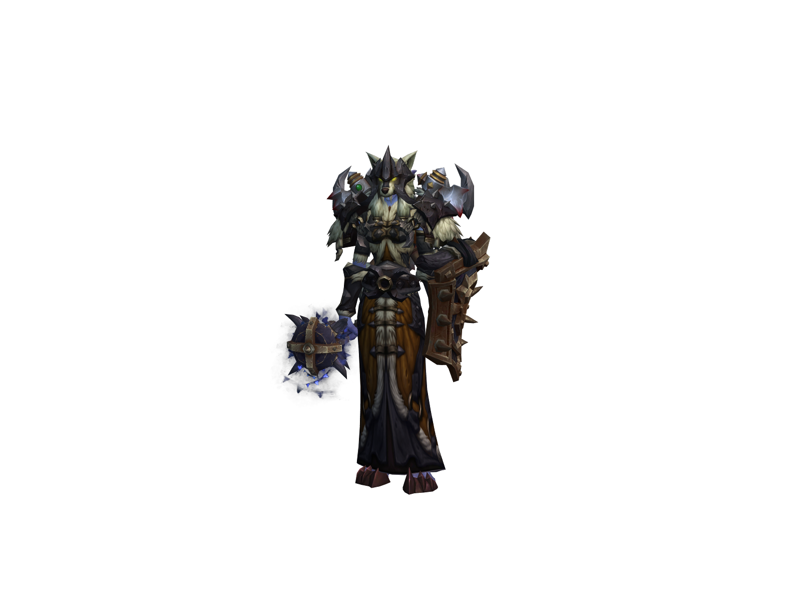 Zabrall 3D character render