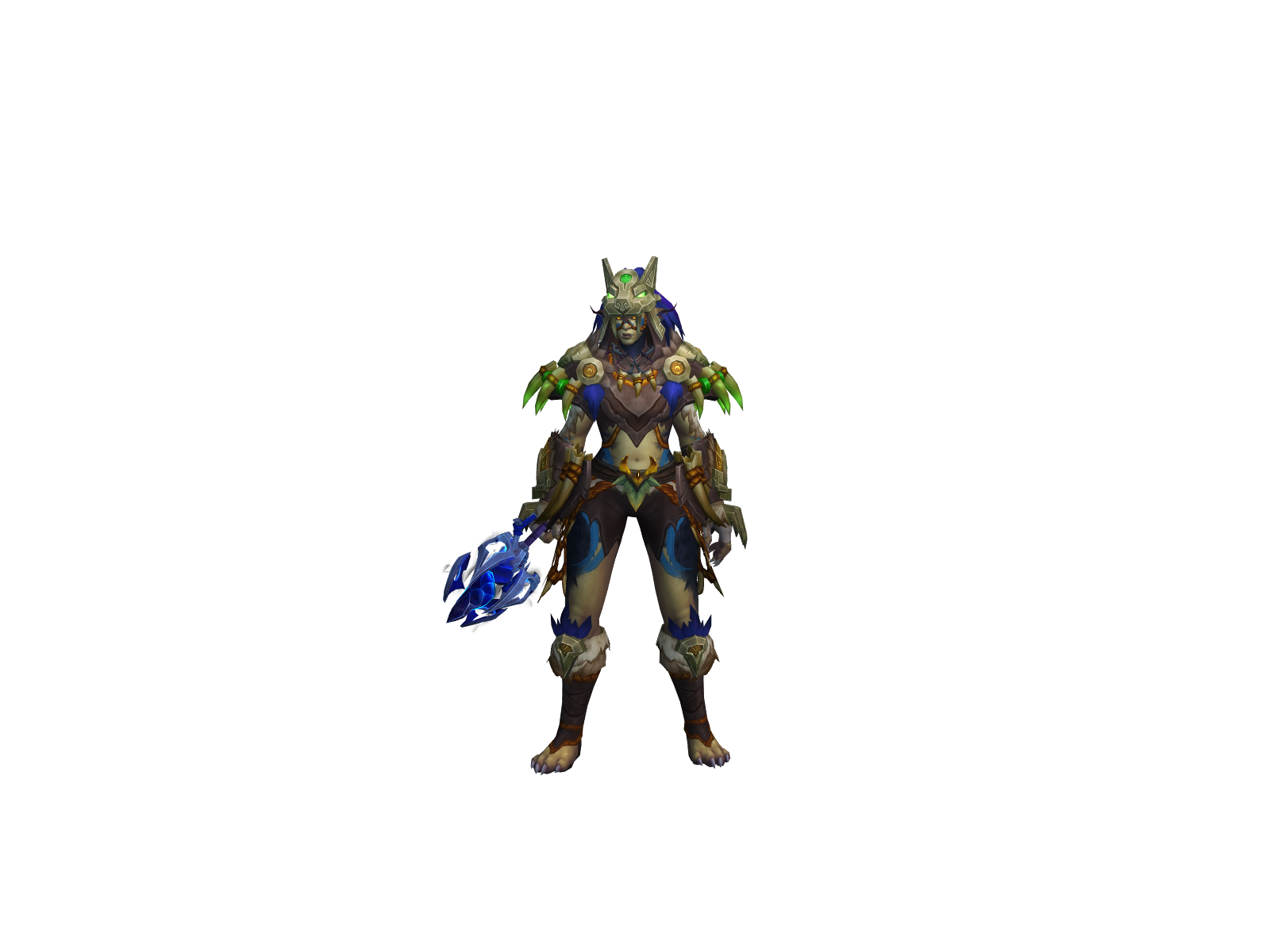 Shulmonk 3D character render