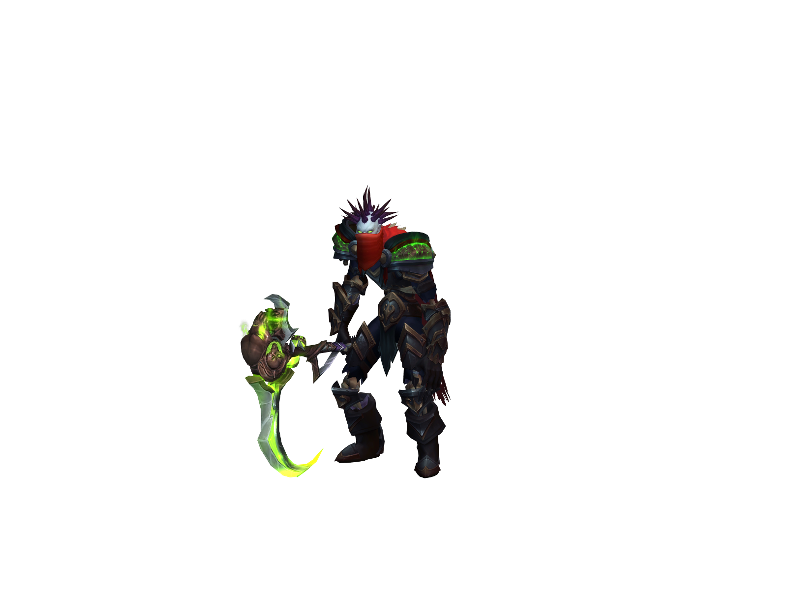 Emka 3D character render