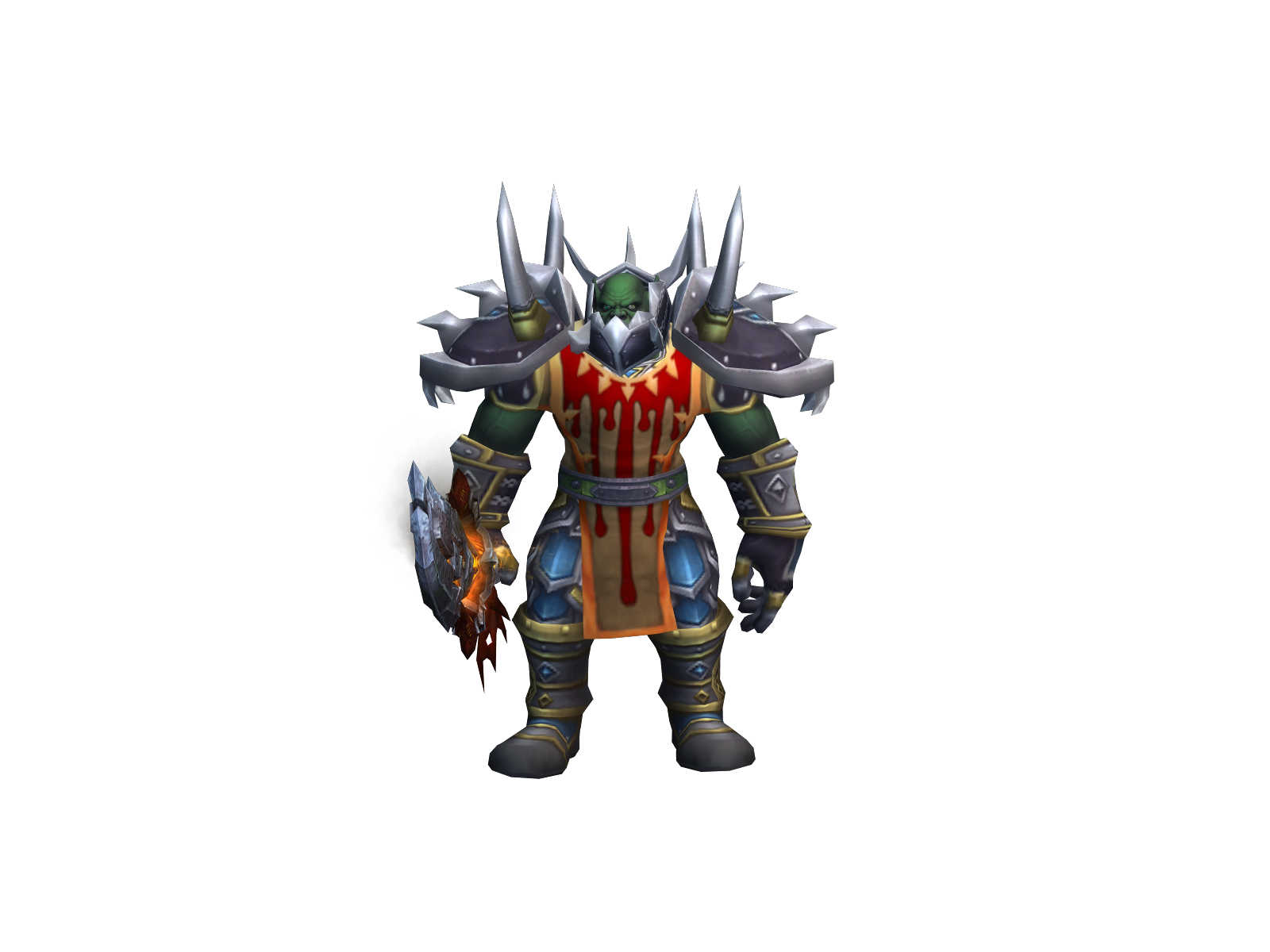 Onlyblakcofe 3D character render