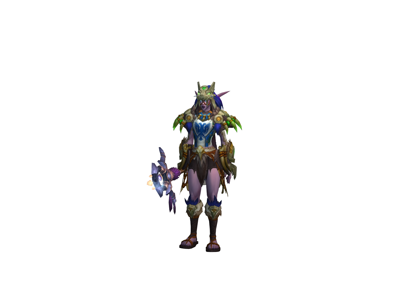 cdurdrood 3D character render