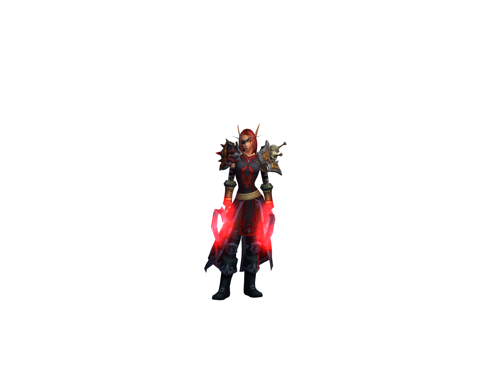 Ynæìl 3D character render
