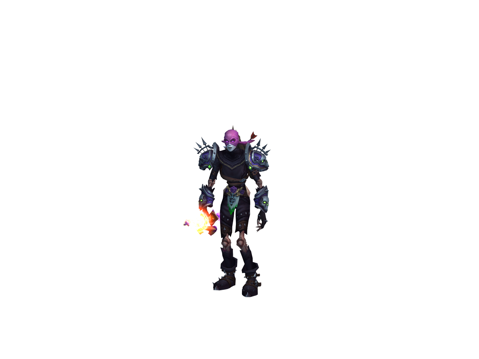 Rholala 3D character render