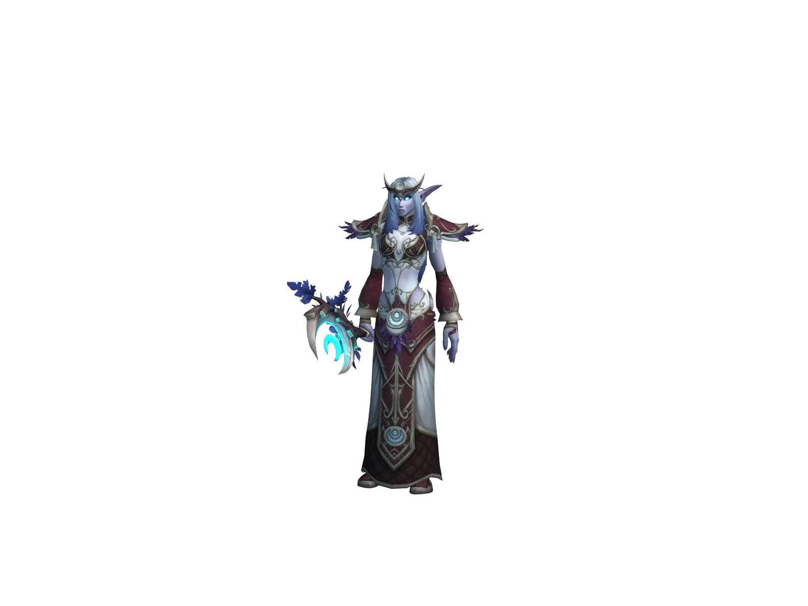 Aelthya 3D character render