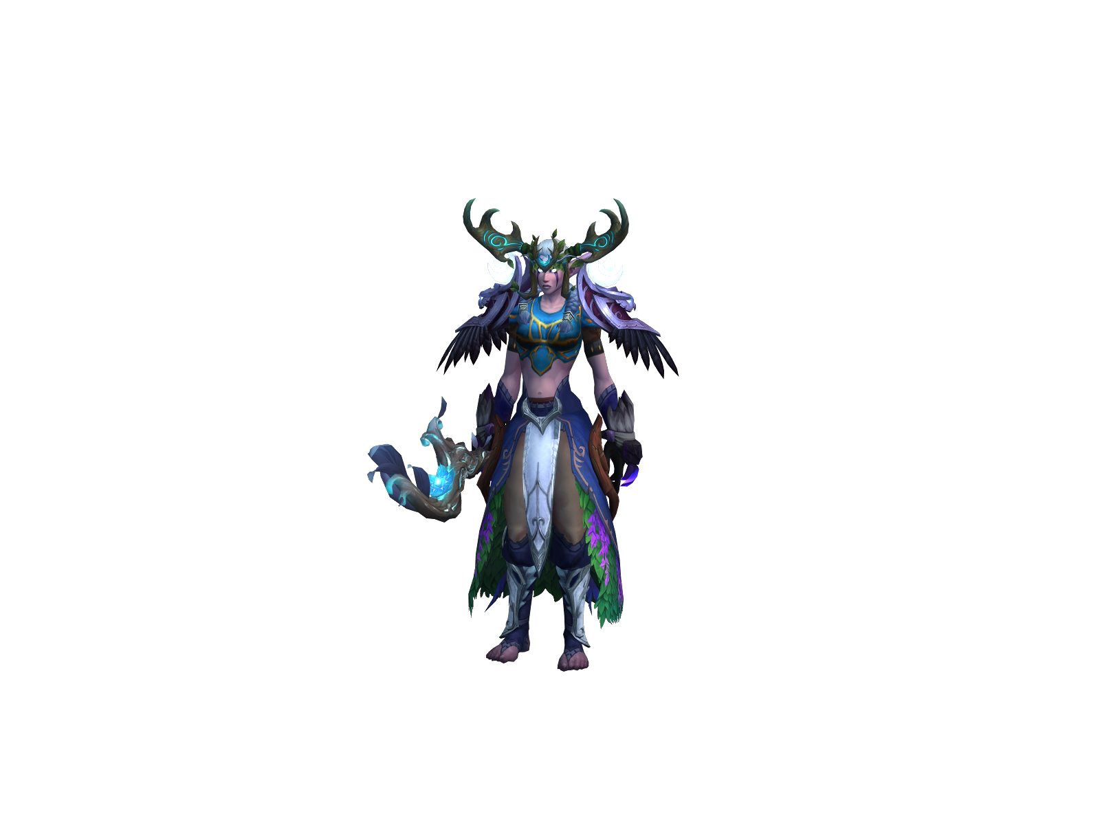 Kaëmys 3D character render