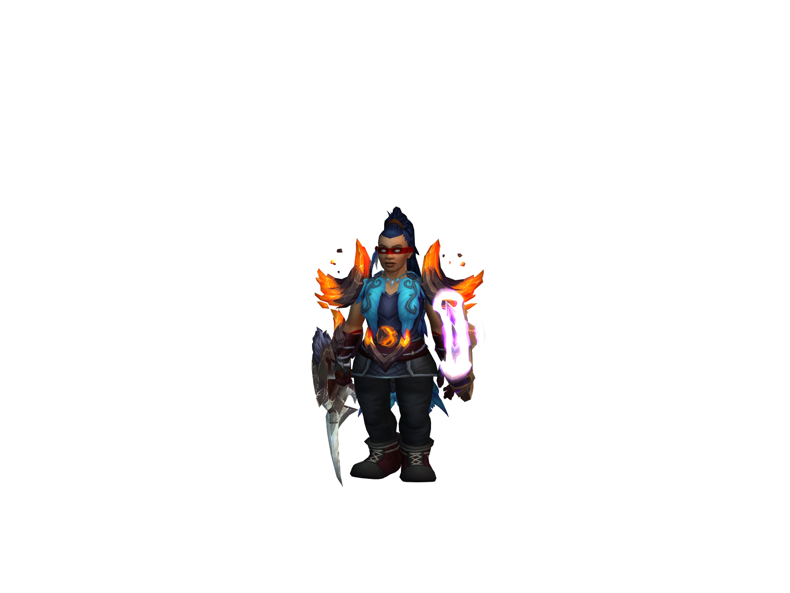 Slymoc 3D character render