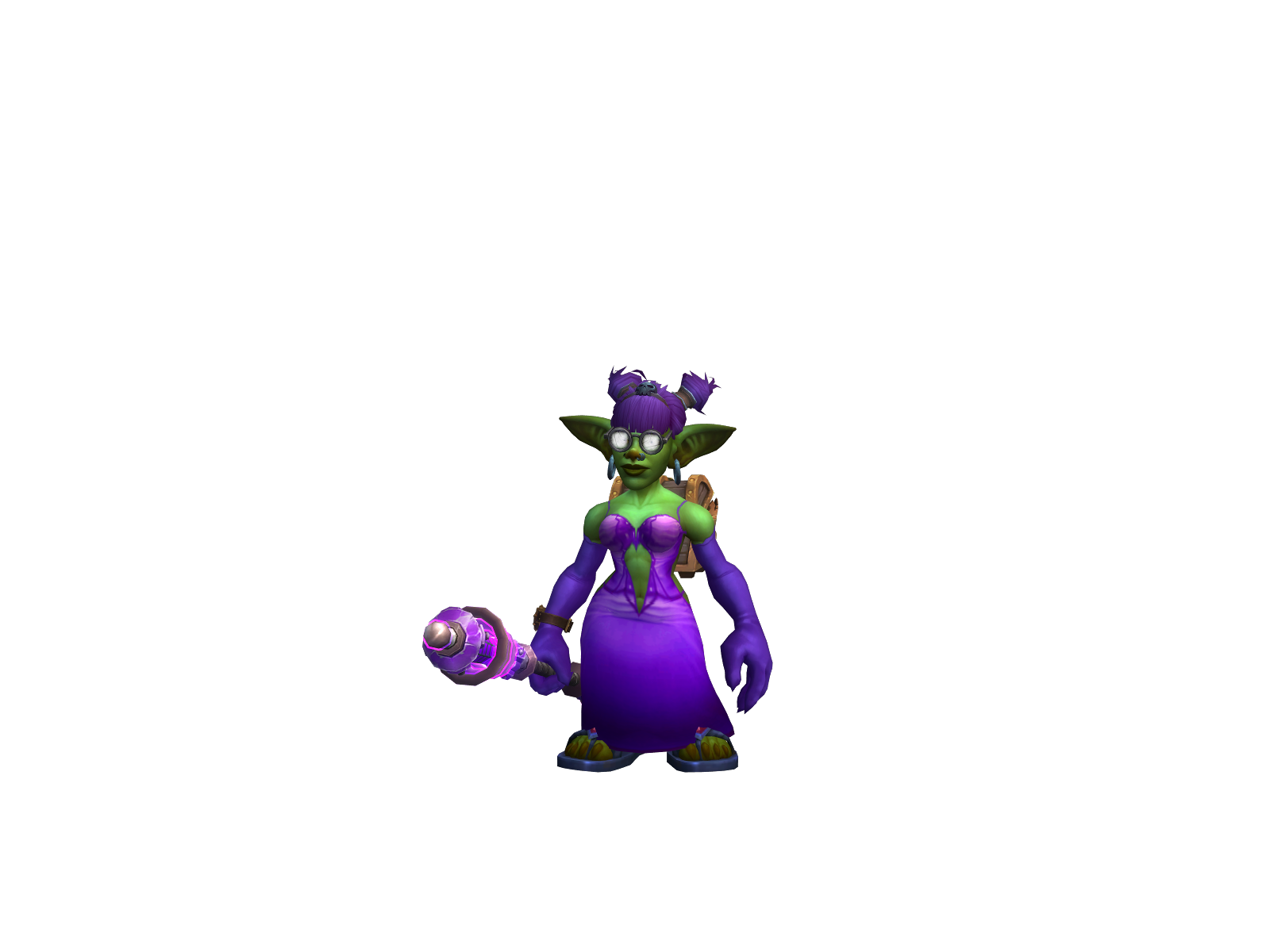 Babethe 3D character render