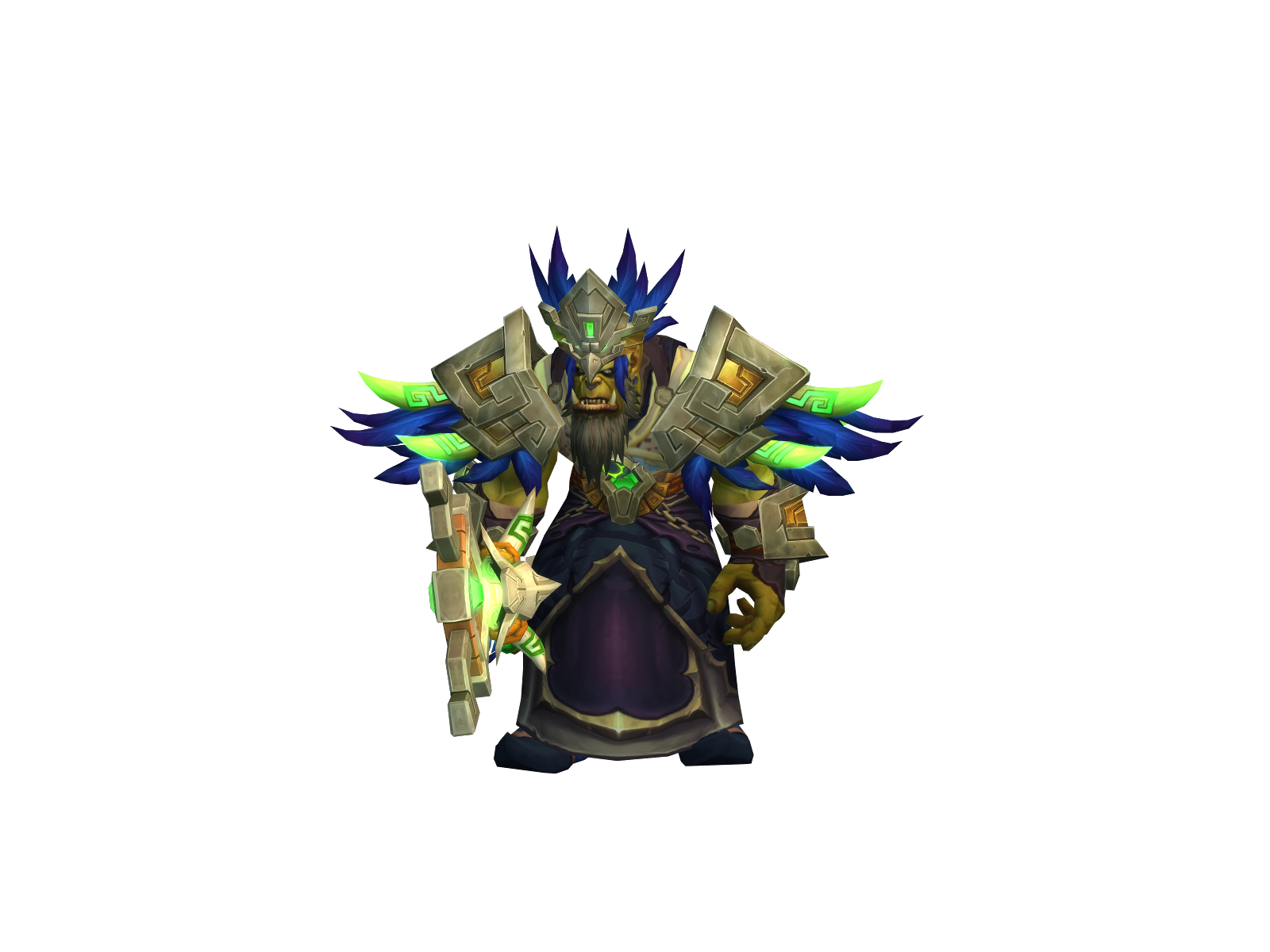 Blãckspell 3D character render