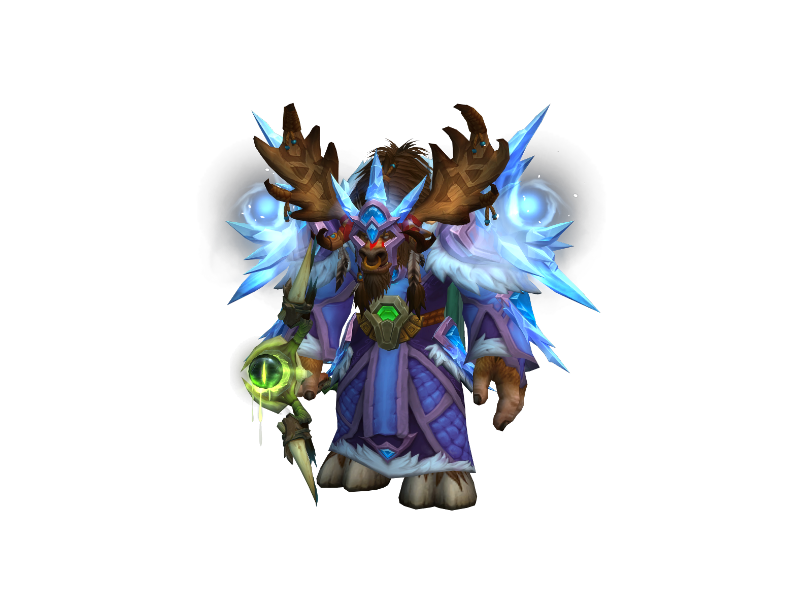 Visqueux 3D character render