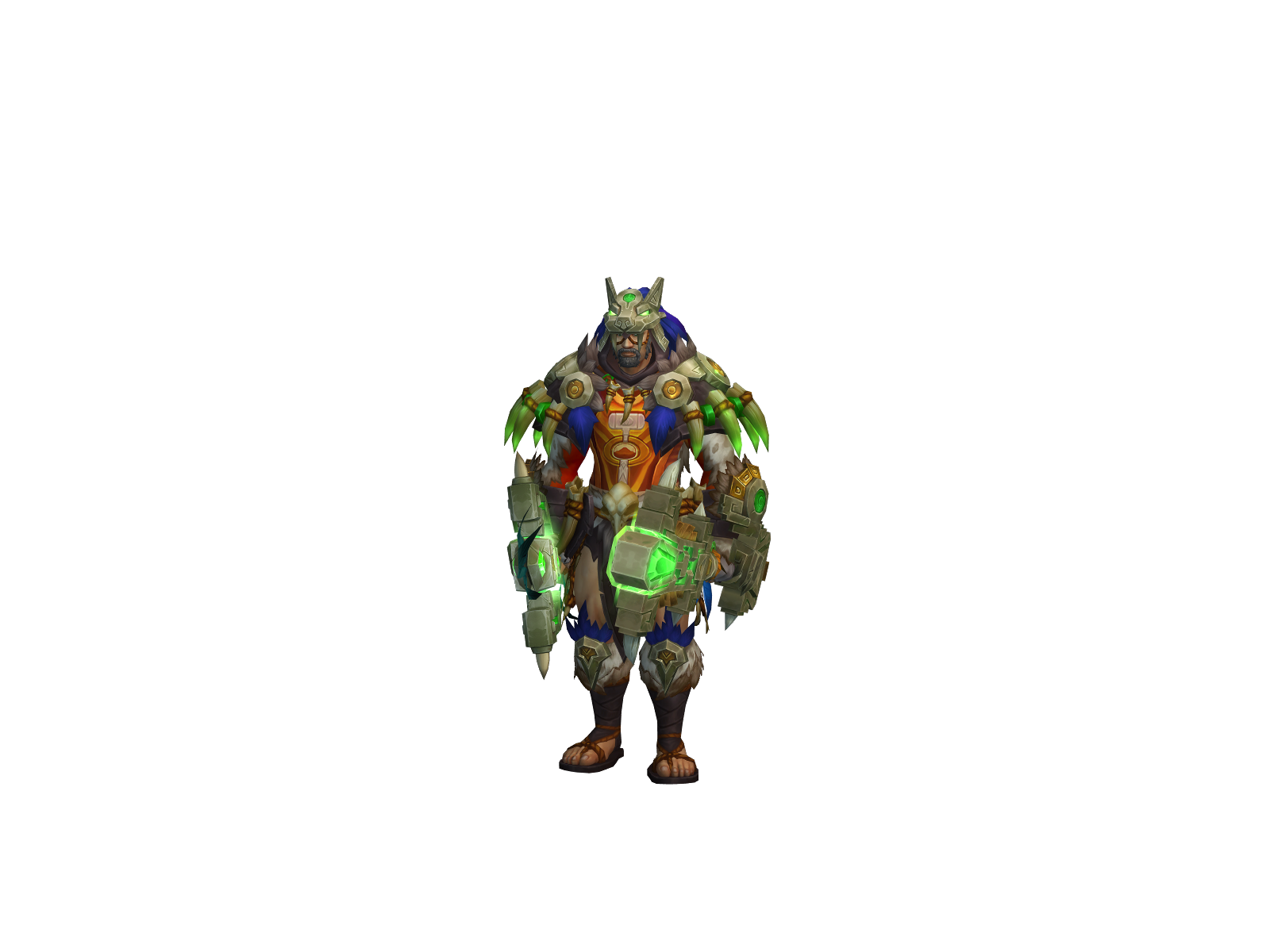 Whazari 3D character render