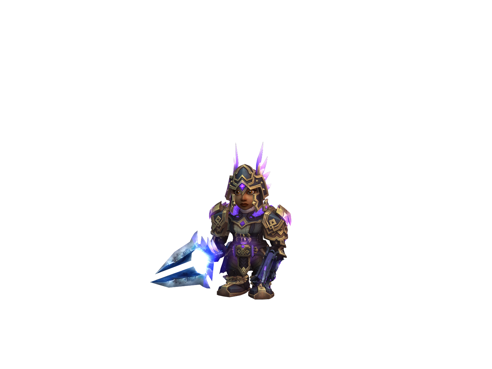 Zickachù 3D character render
