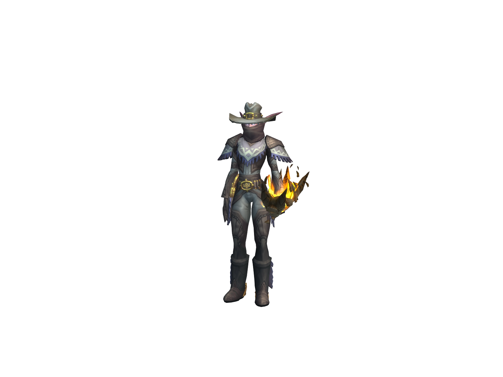 Kumo 3D character render