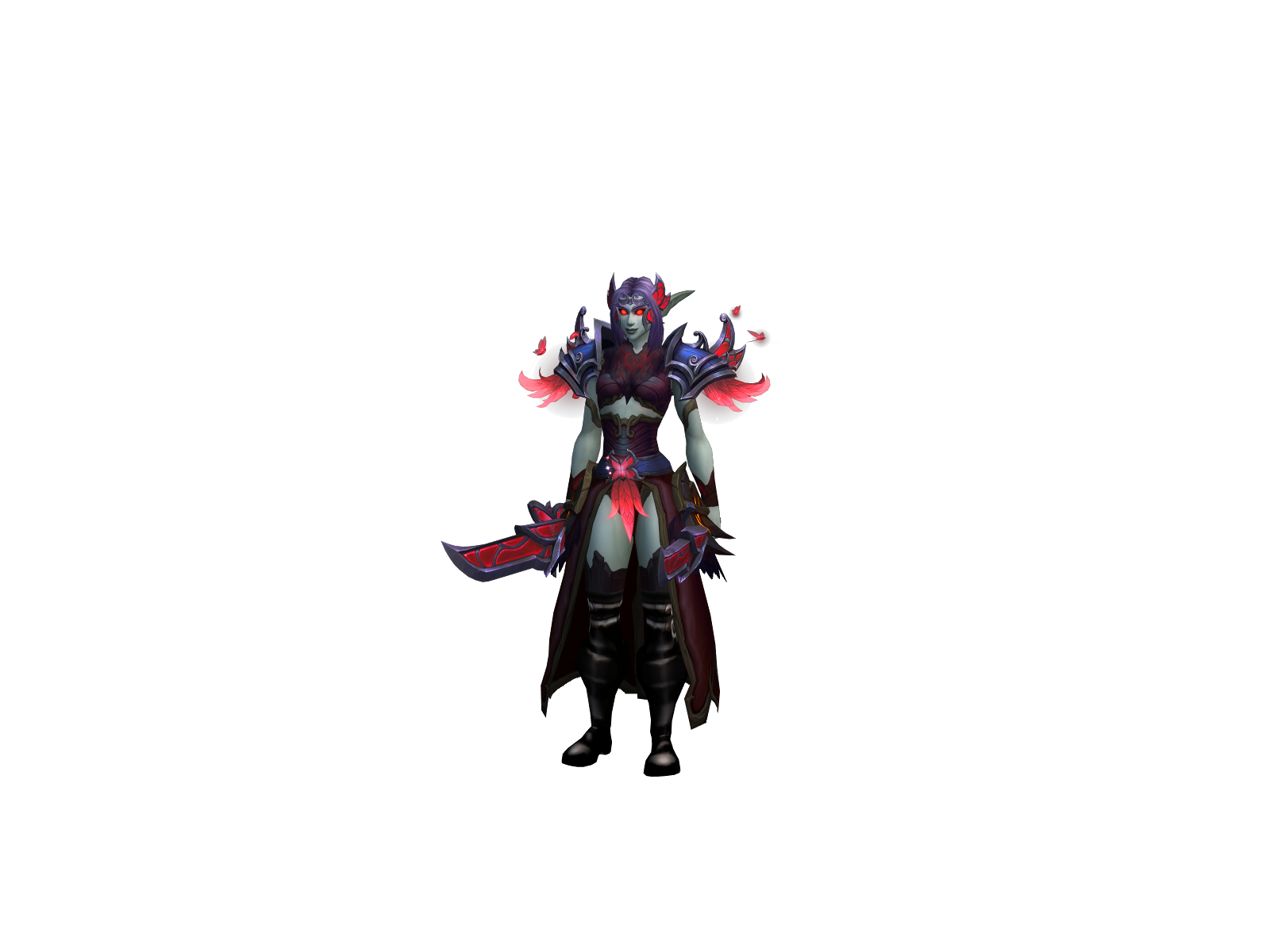 Prudence 3D character render