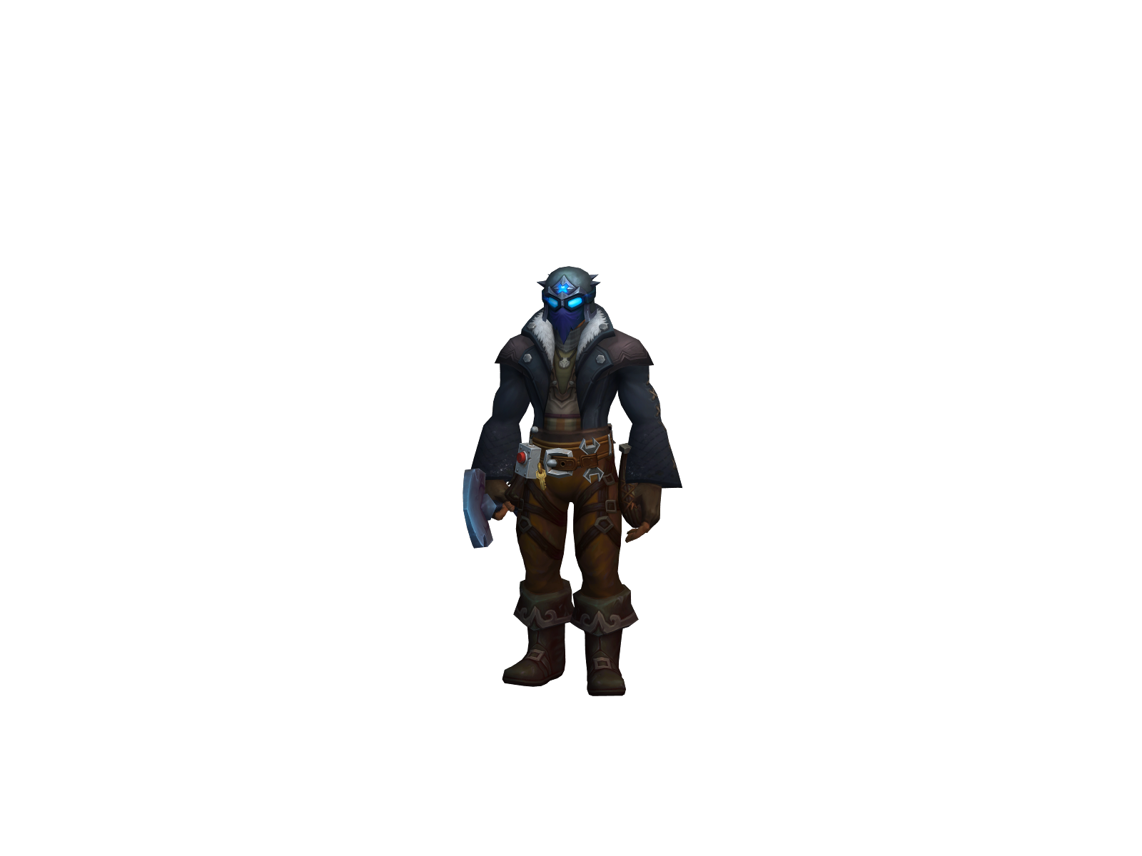 Alceste 3D character render