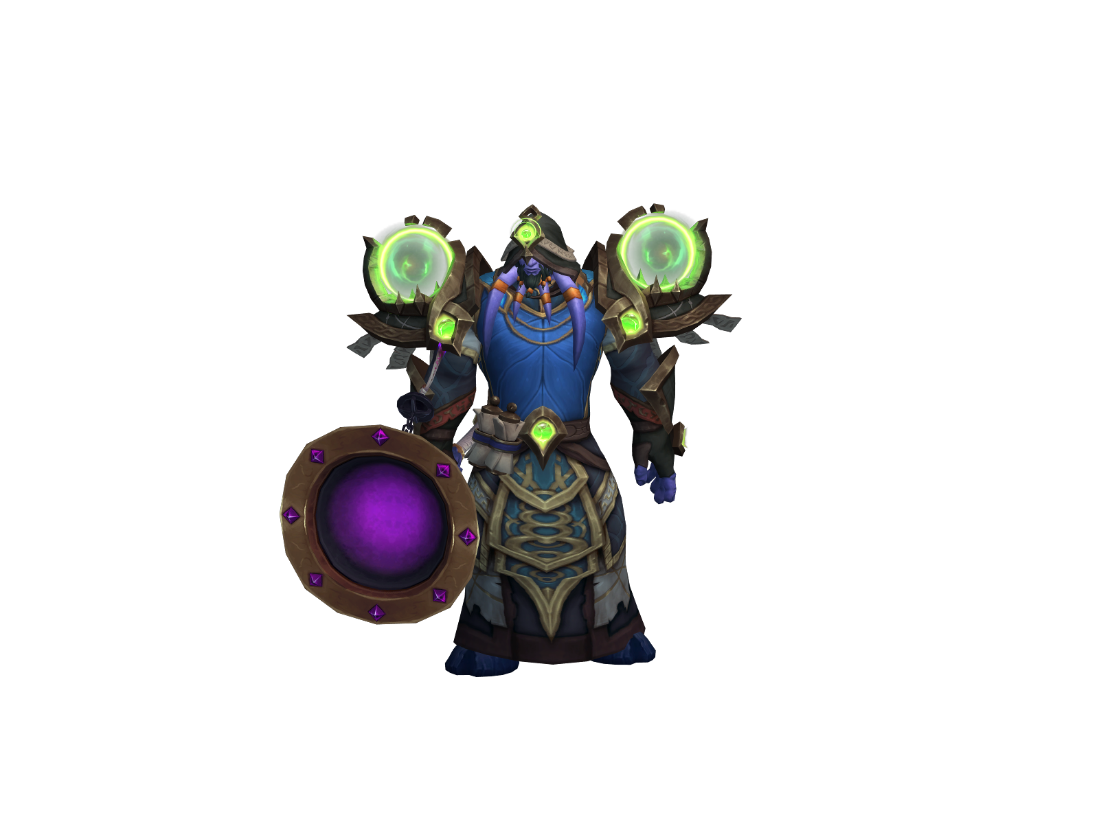 Nabucor 3D character render