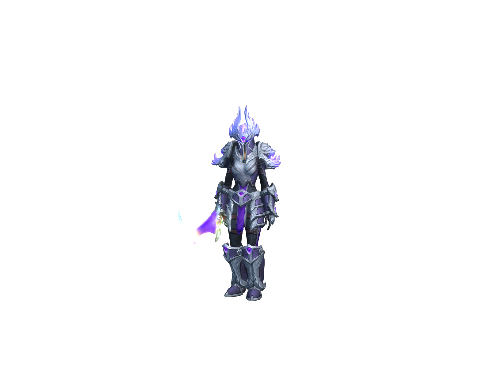 Elurielle 3D character render