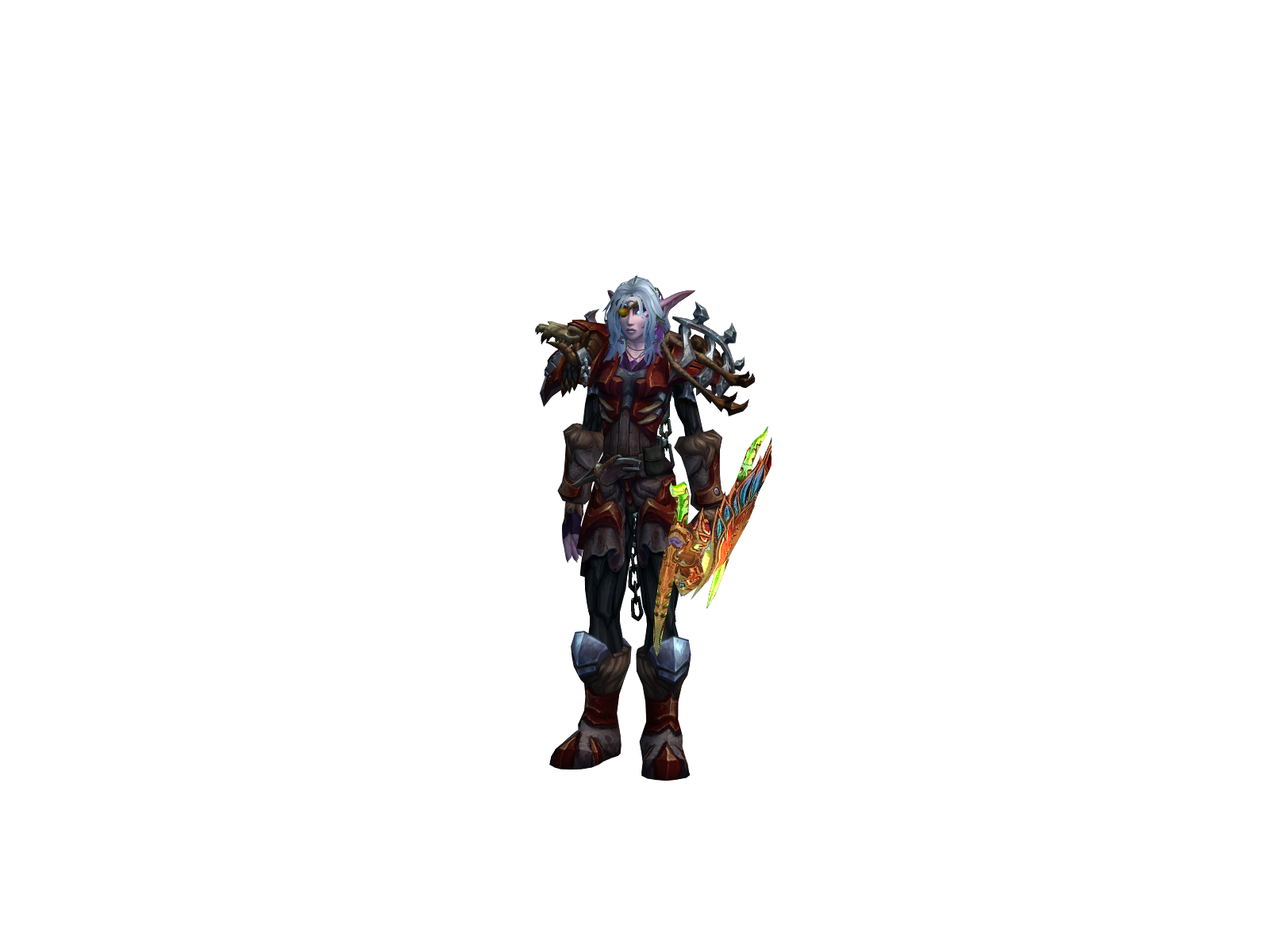 Suéna 3D character render