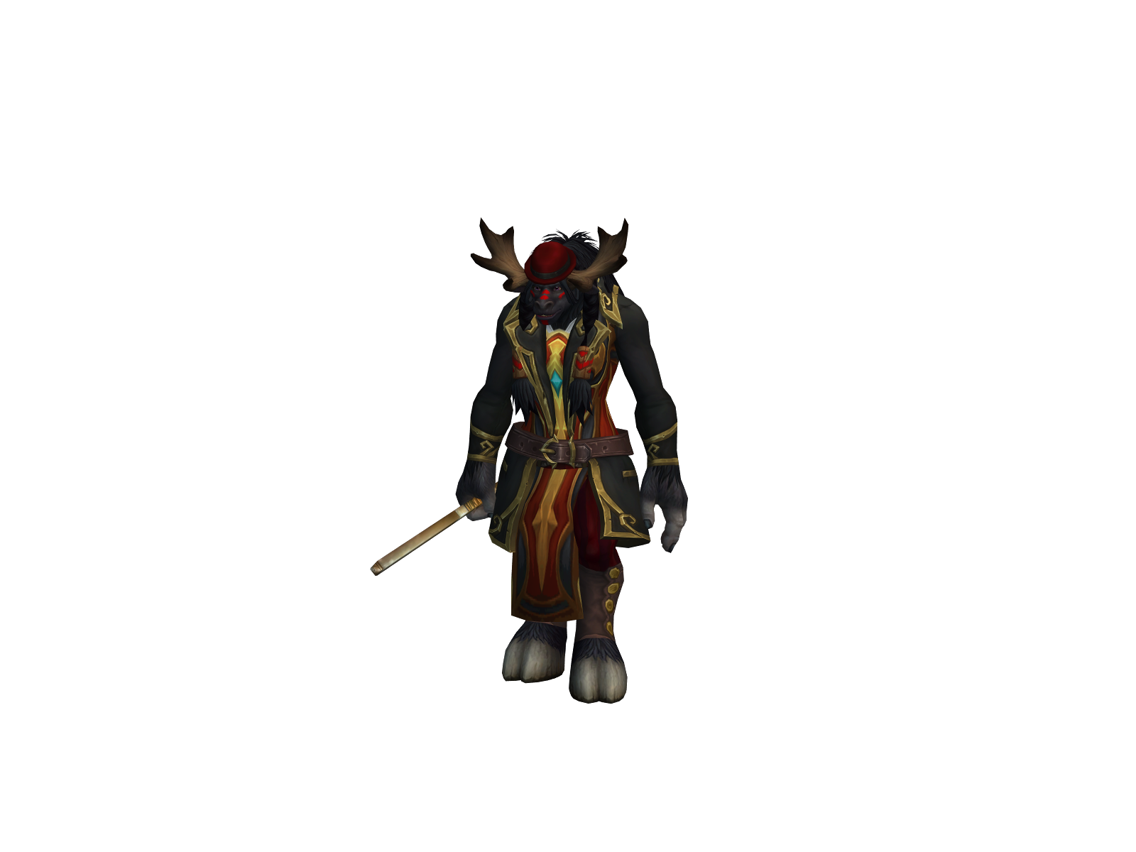 Caym 3D character render