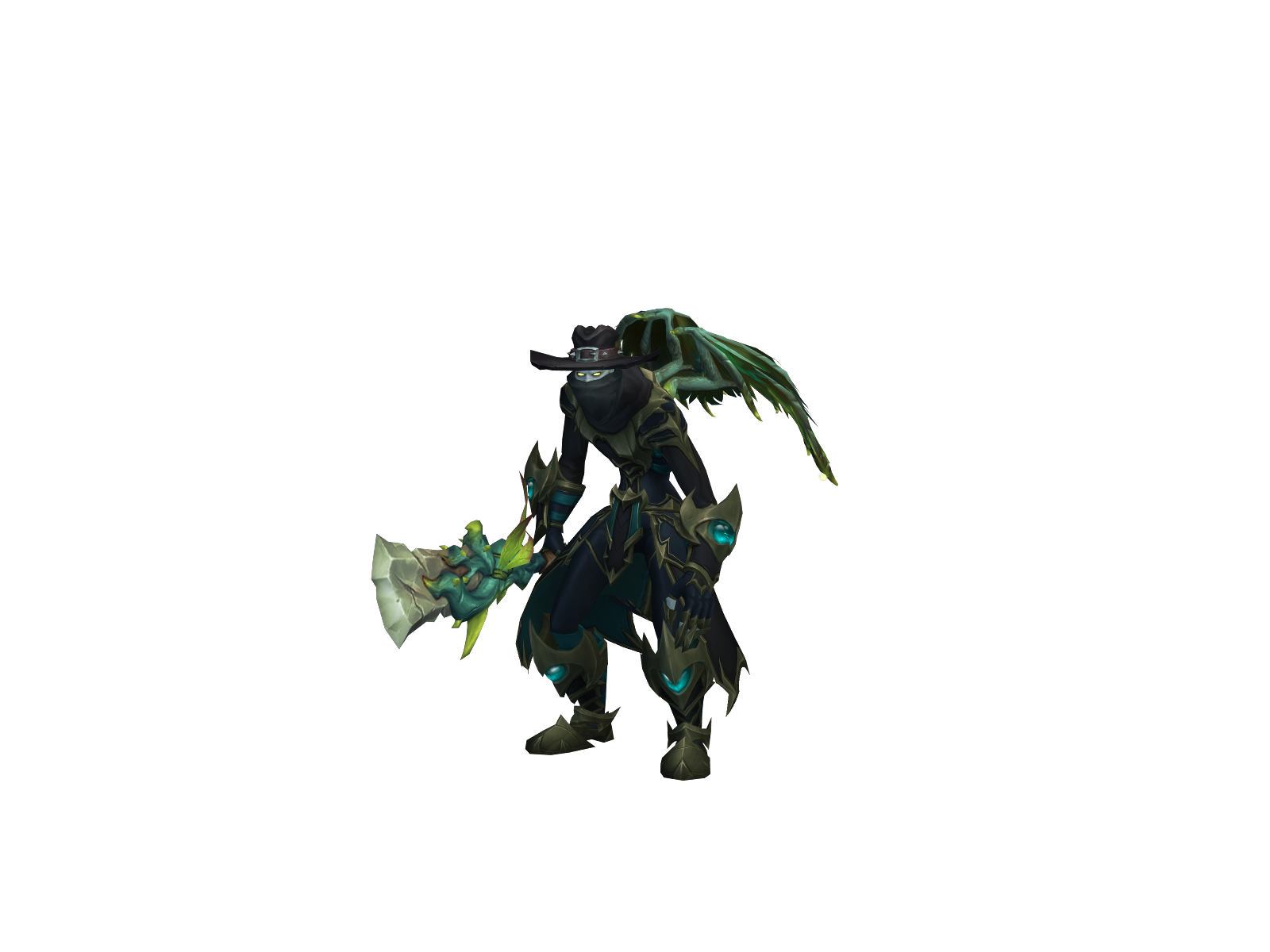 Makyavël 3D character render