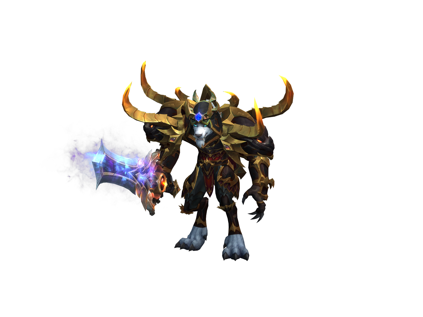 Costaudur 3D character render