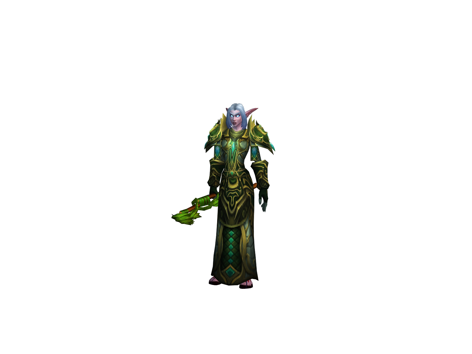 Schrödínger 3D character render