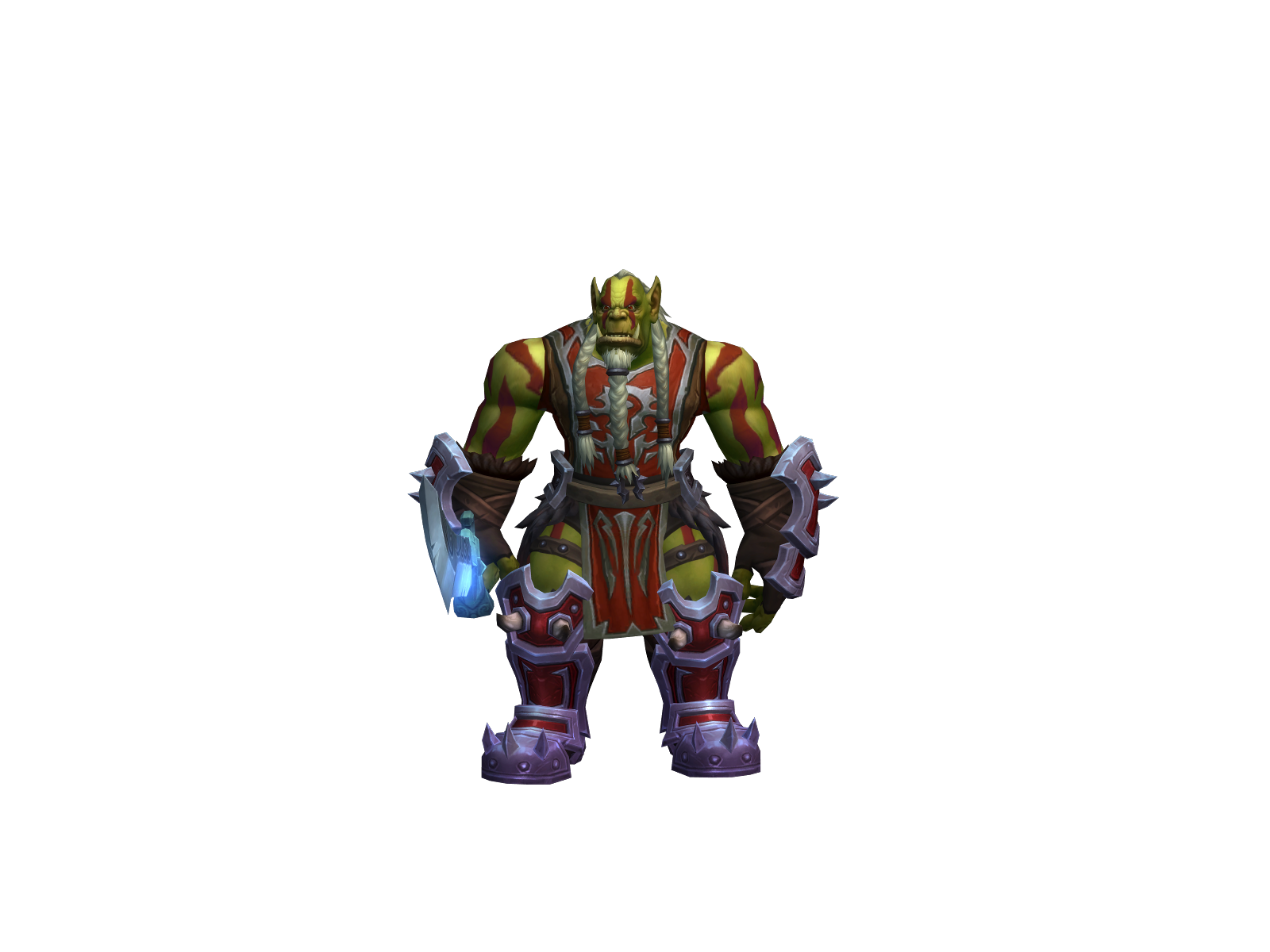 Urrok 3D character render