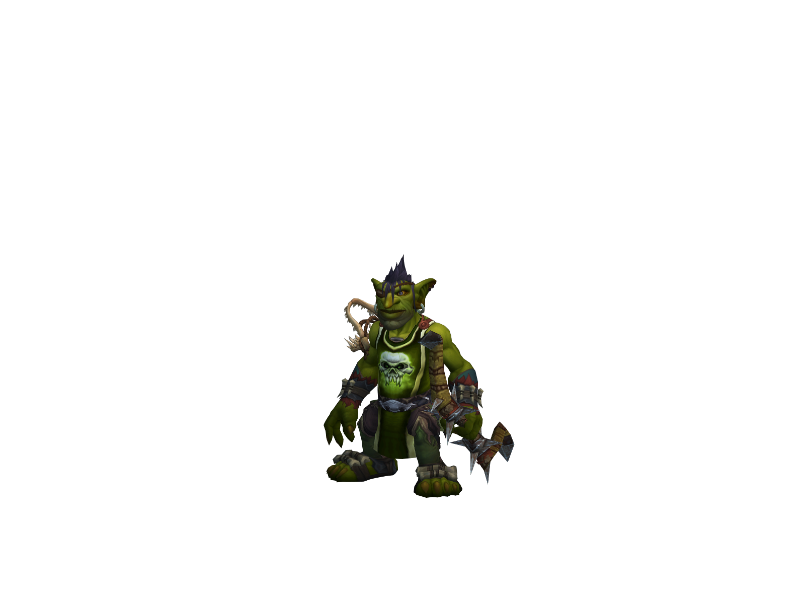 Tâwhiri 3D character render