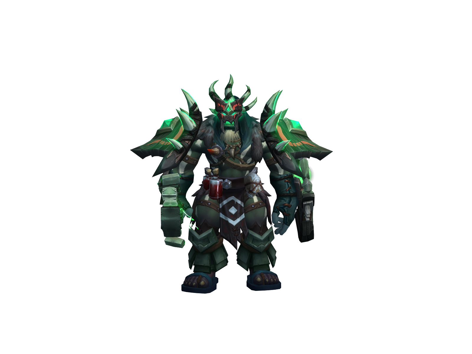 Stormwolf 3D character render