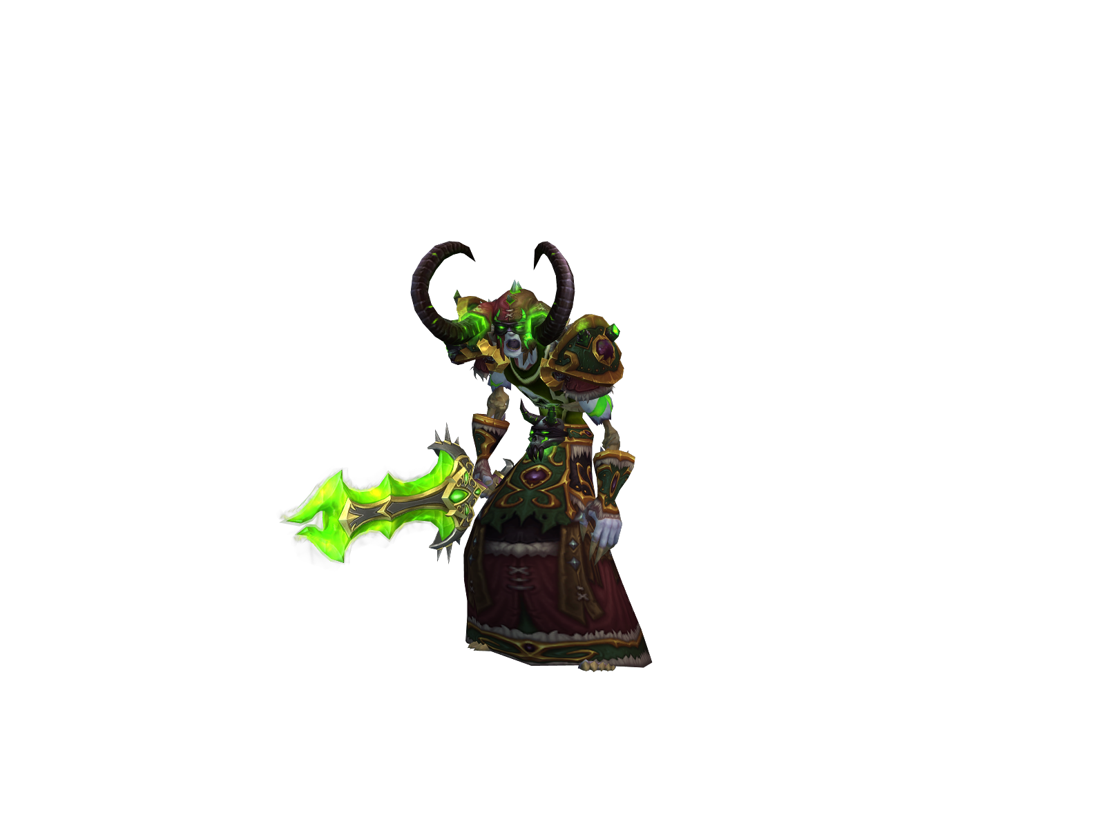 satheras 3D character render