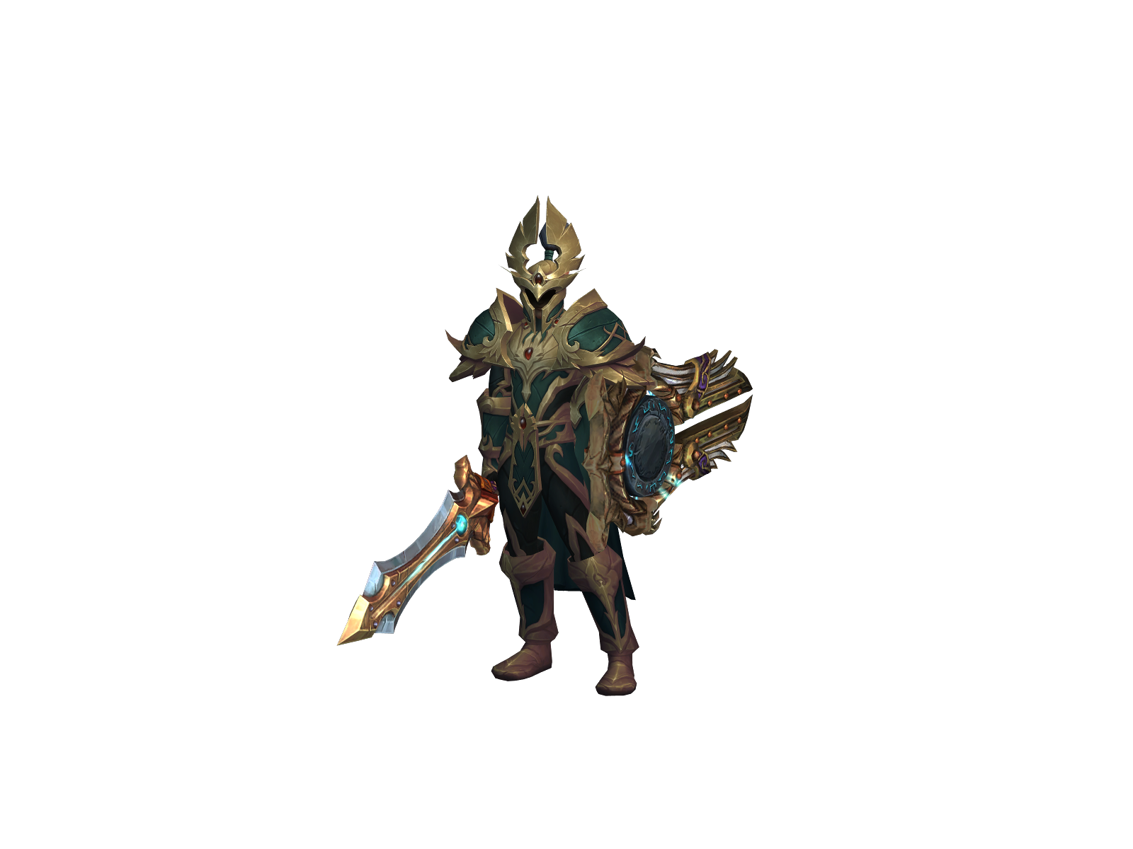 Shauw 3D character render