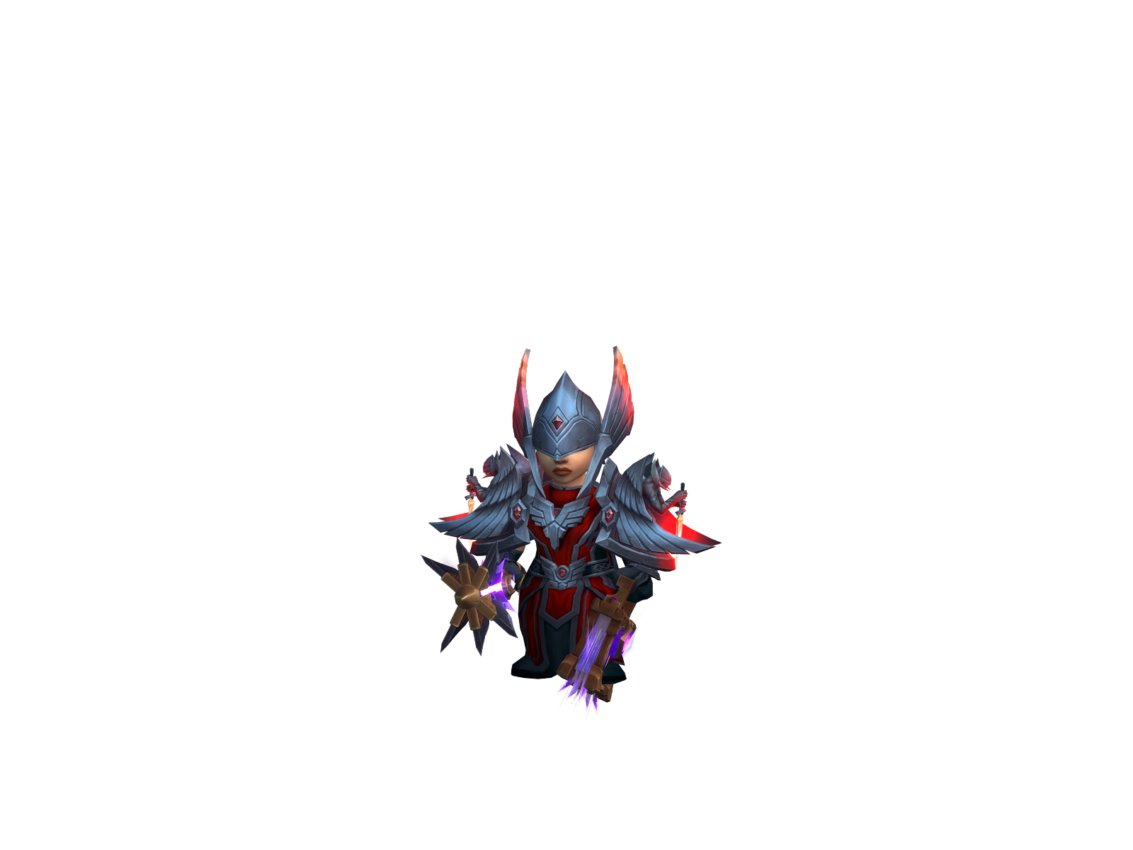 Rébeccâ 3D character render