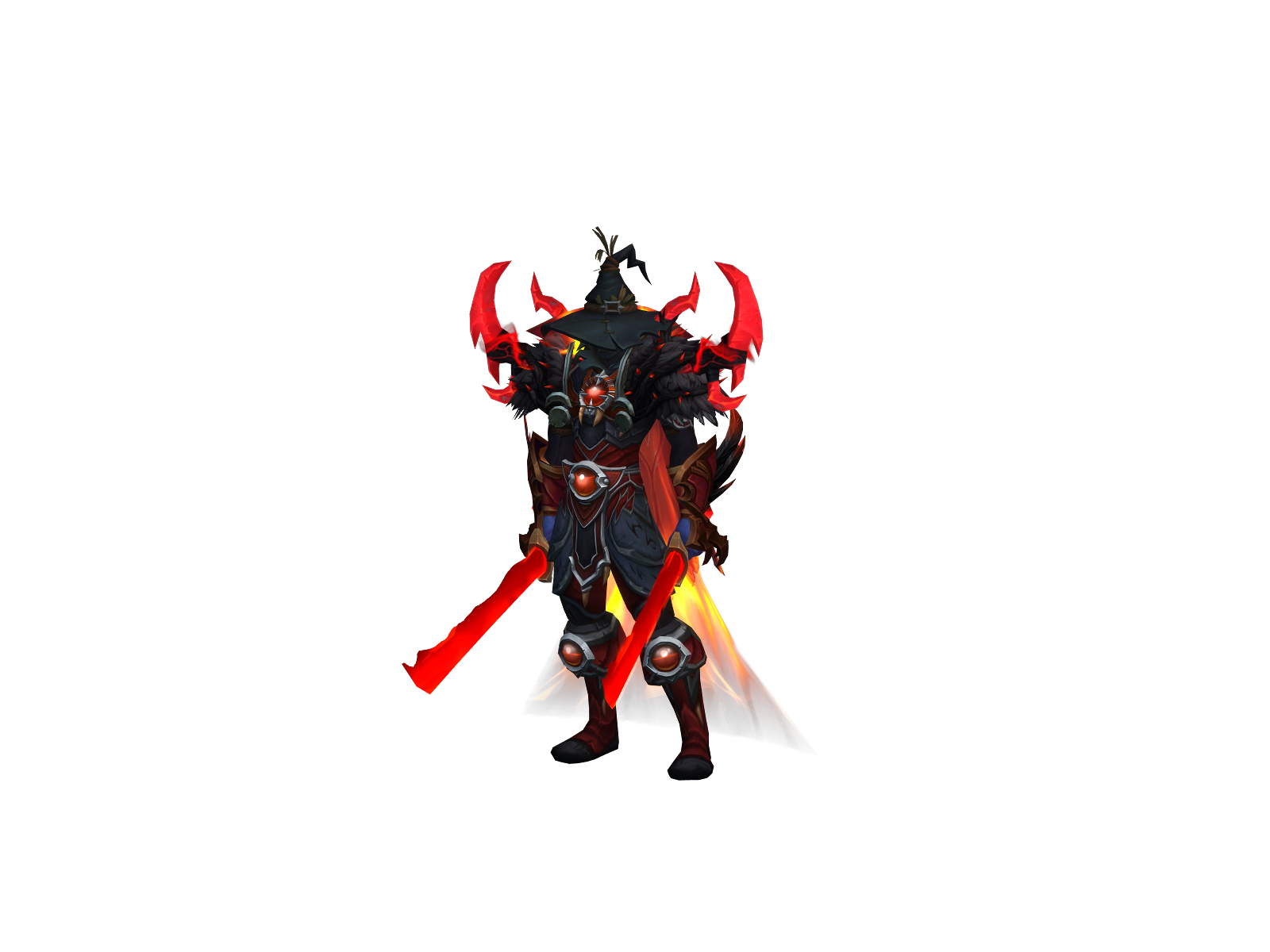 Nãx 3D character render