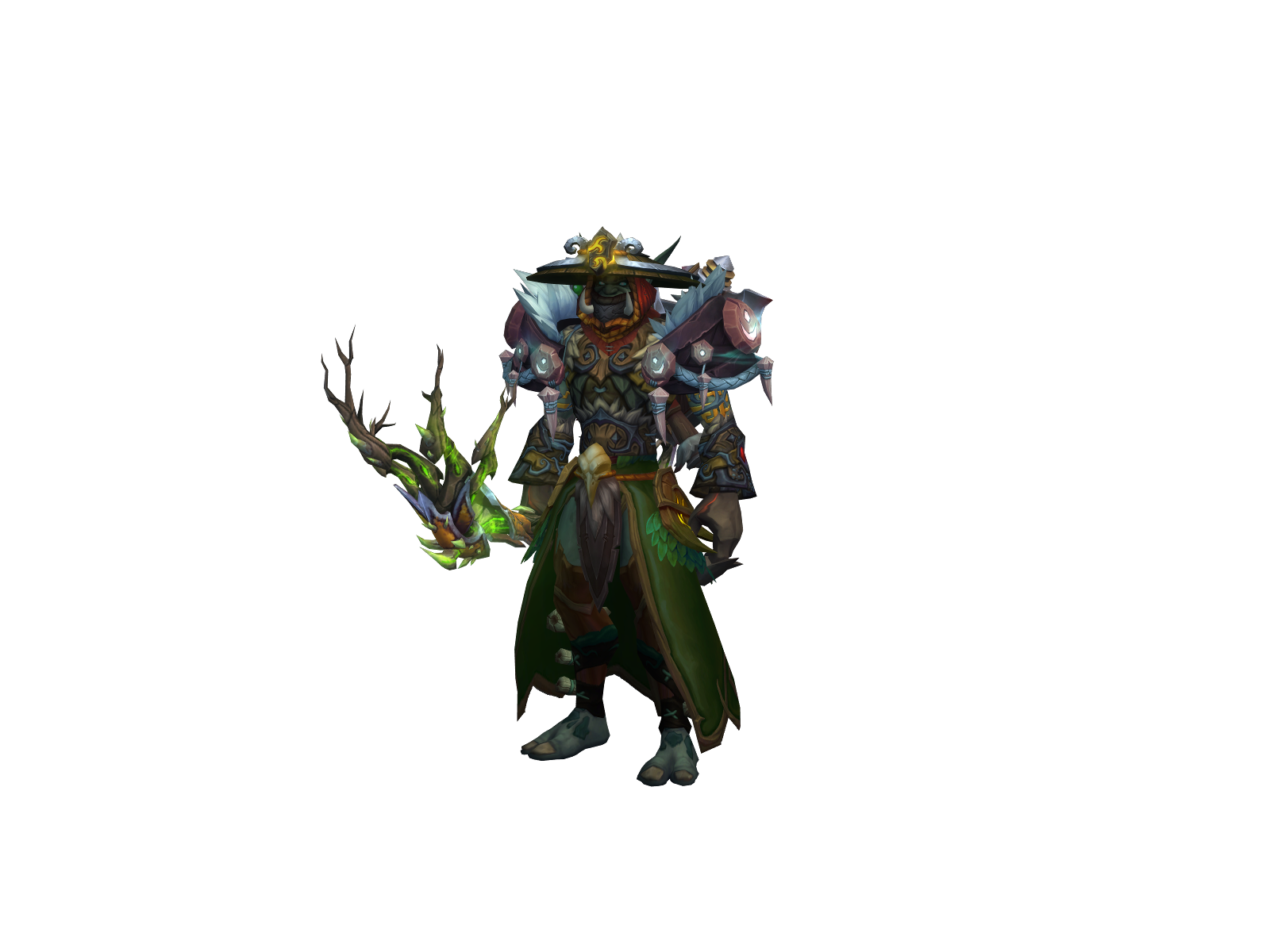 Mopa 3D character render