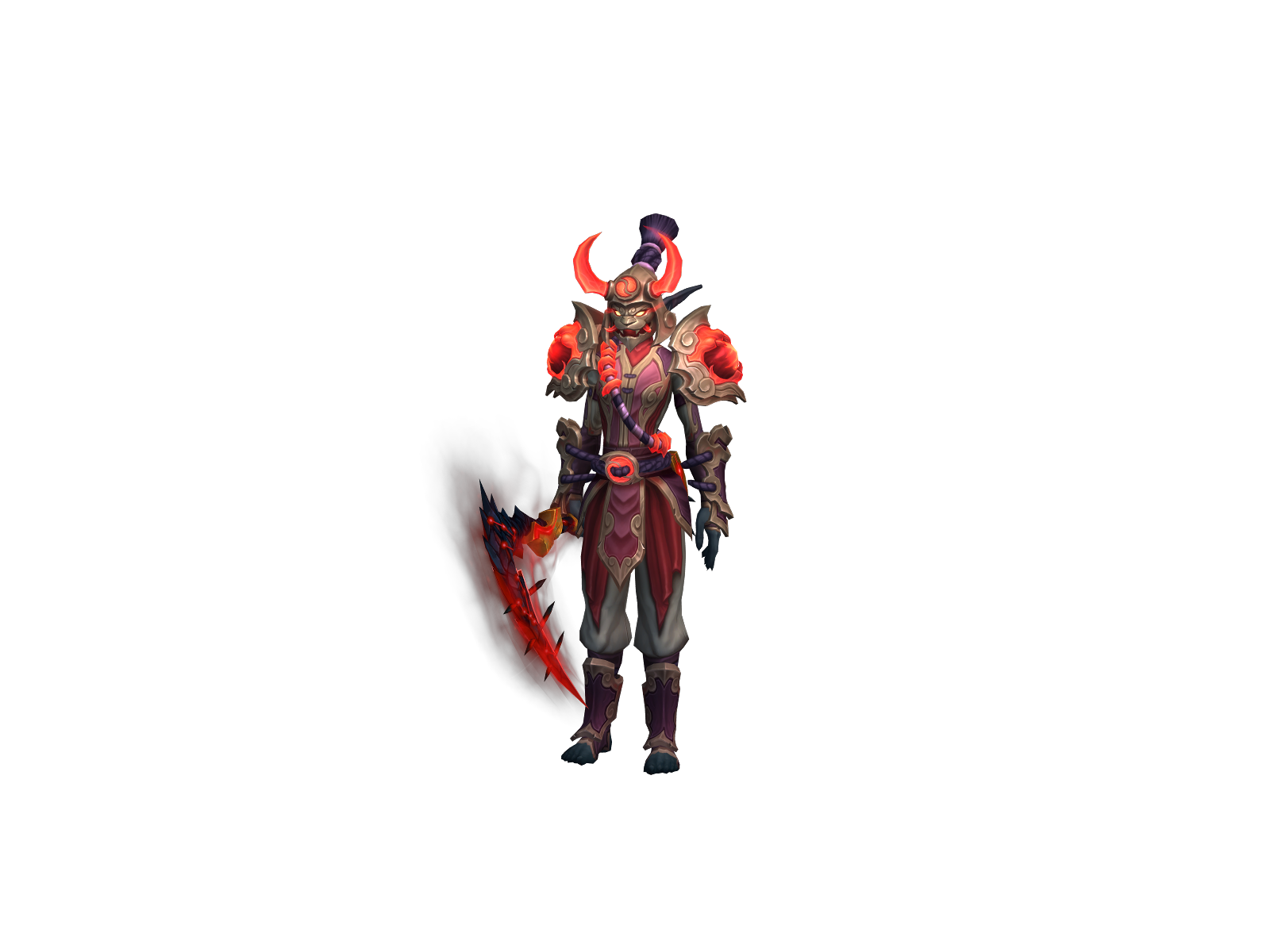 Thalyssae 3D character render