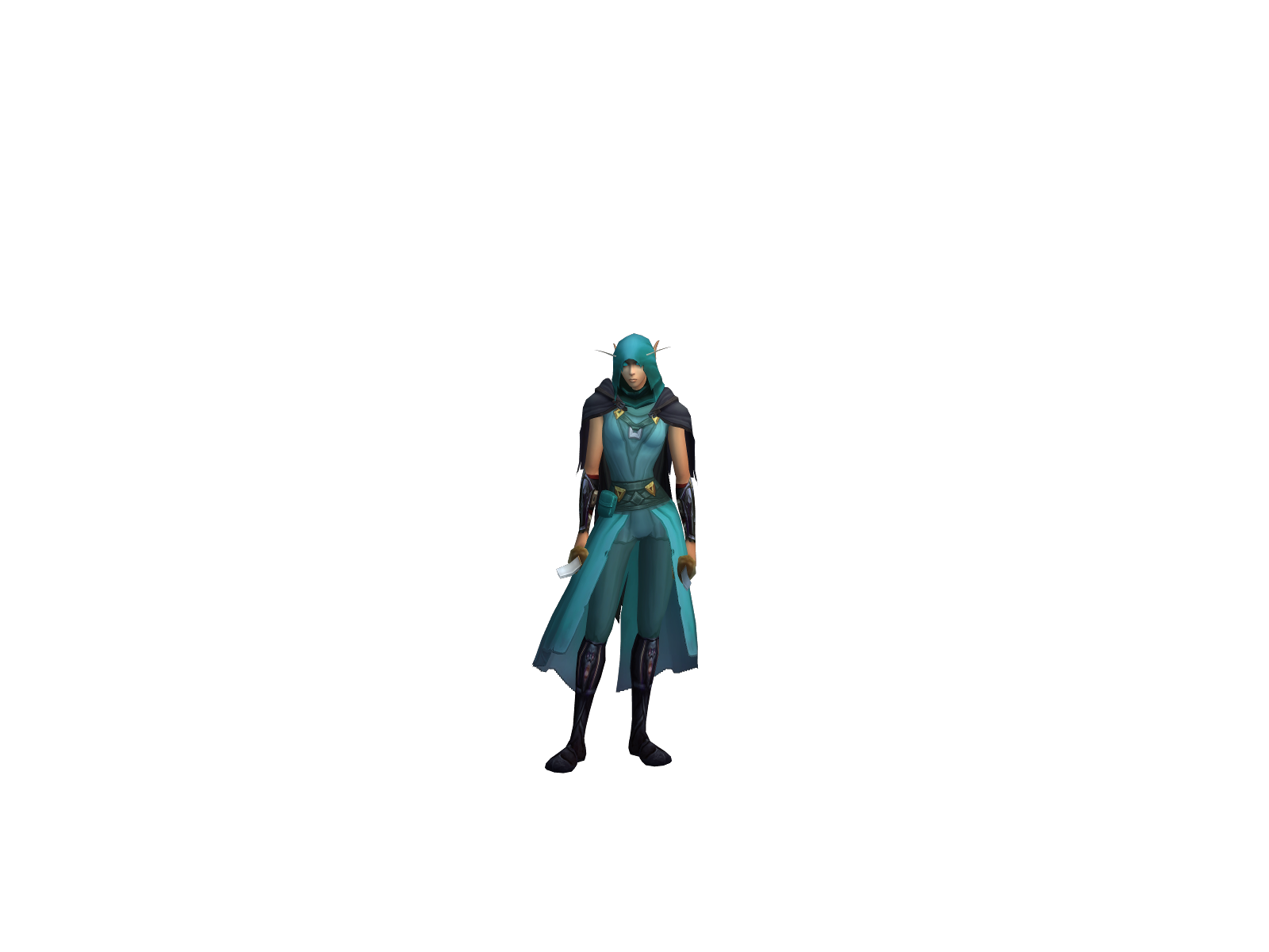 Tikkha 3D character render