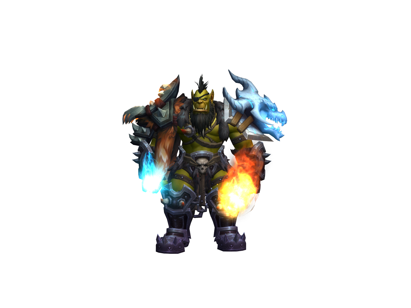 Zolog 3D character render