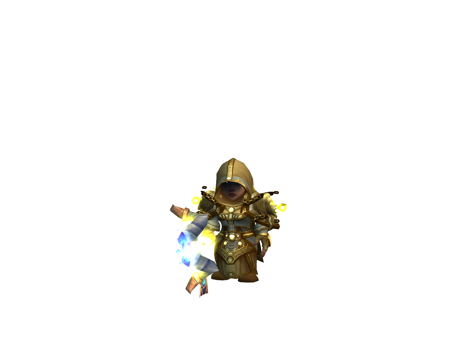 Rocti 3D character render