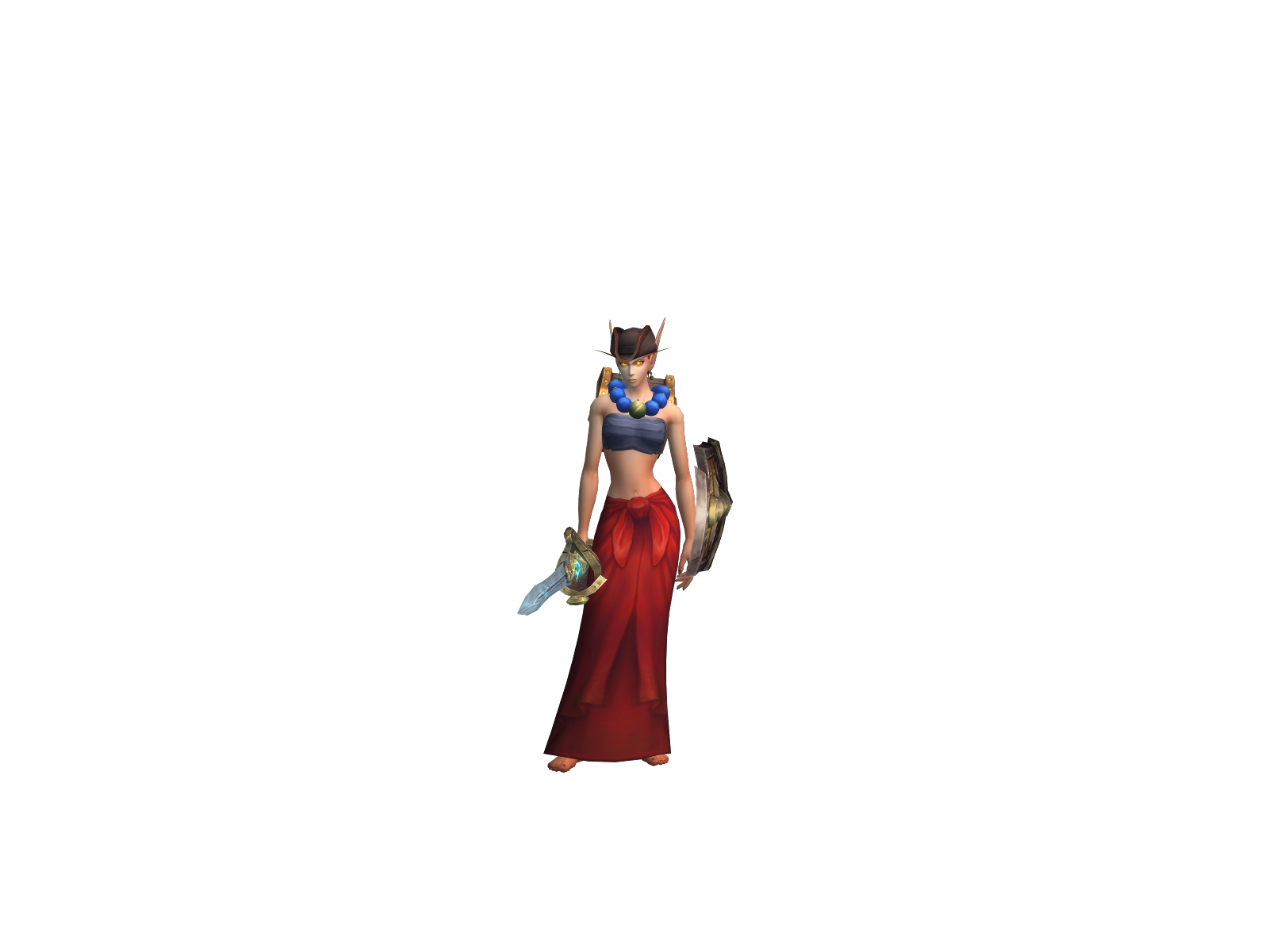 Antharielle 3D character render