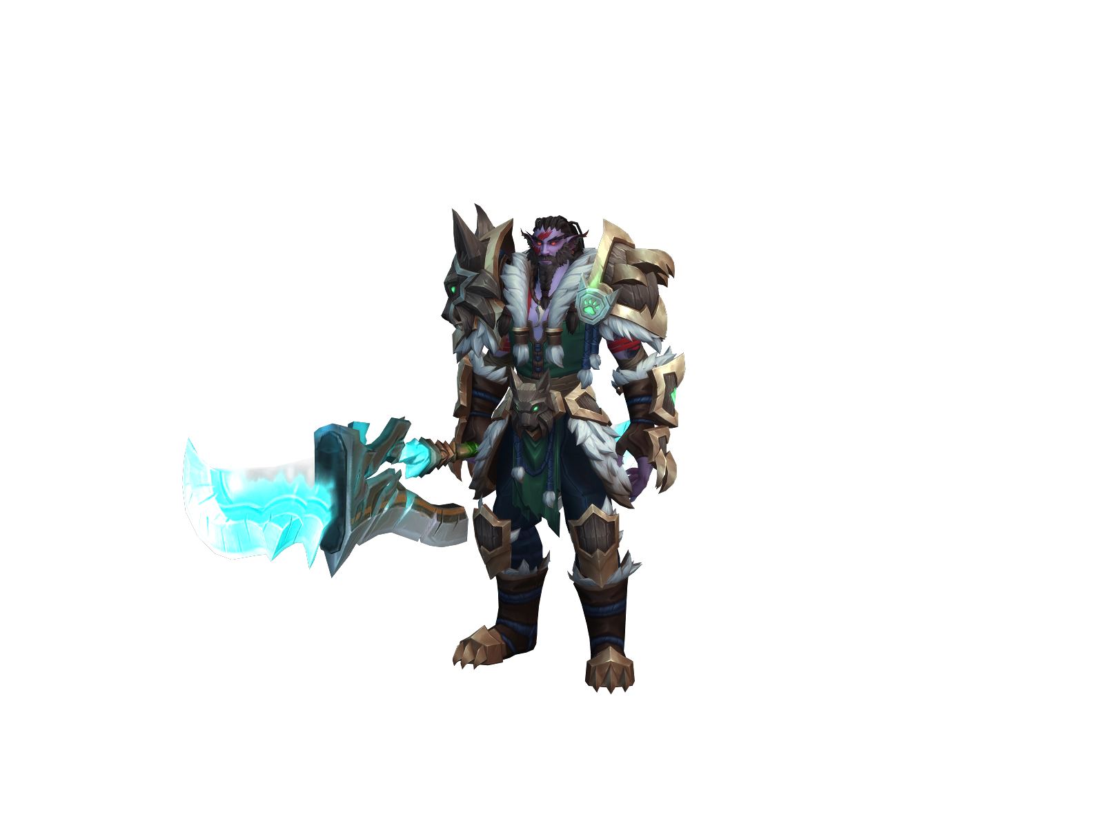 Hurehn 3D character render