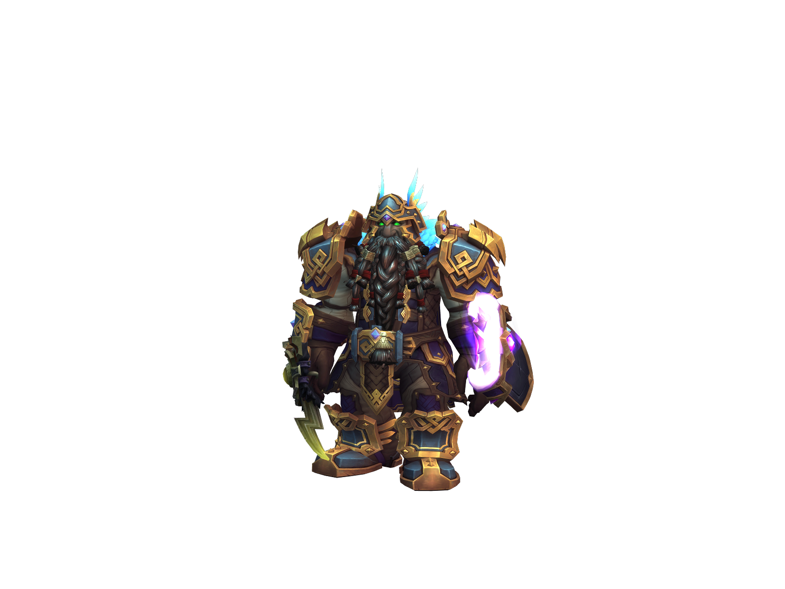Nistãr 3D character render