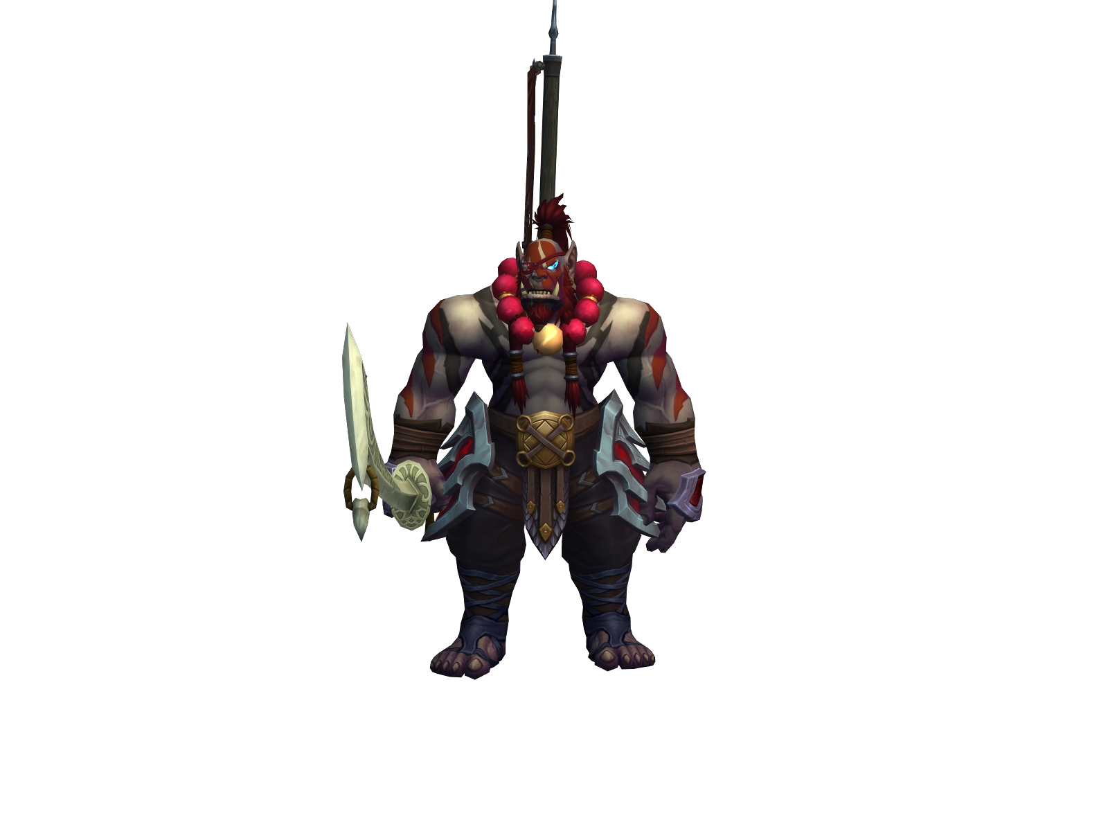 Kranosh 3D character render