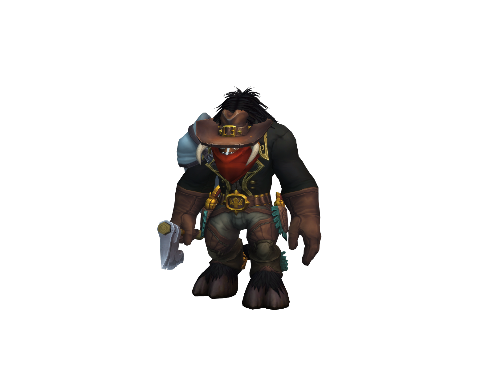 mäohar 3D character render