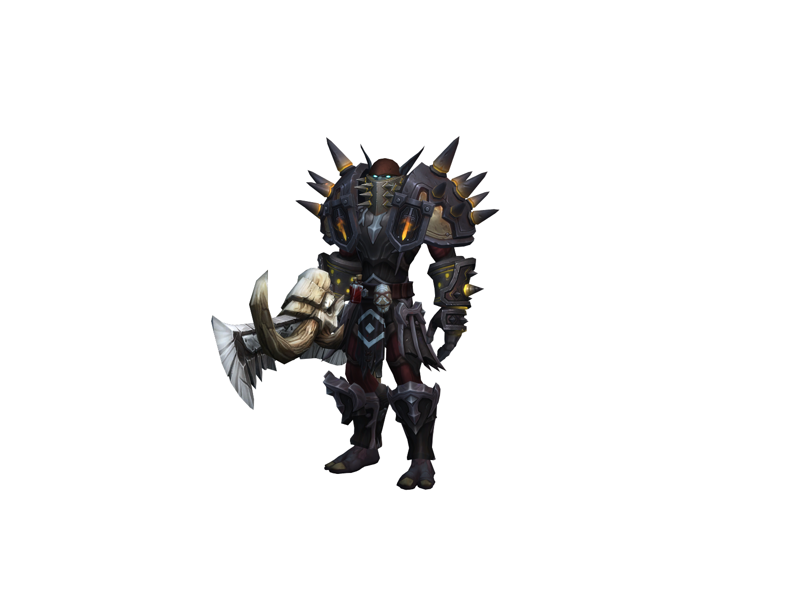 Warzen 3D character render
