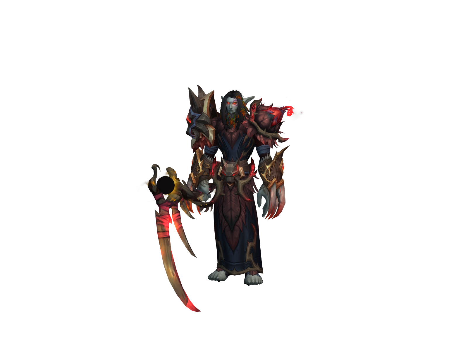 Panðazaur 3D character render