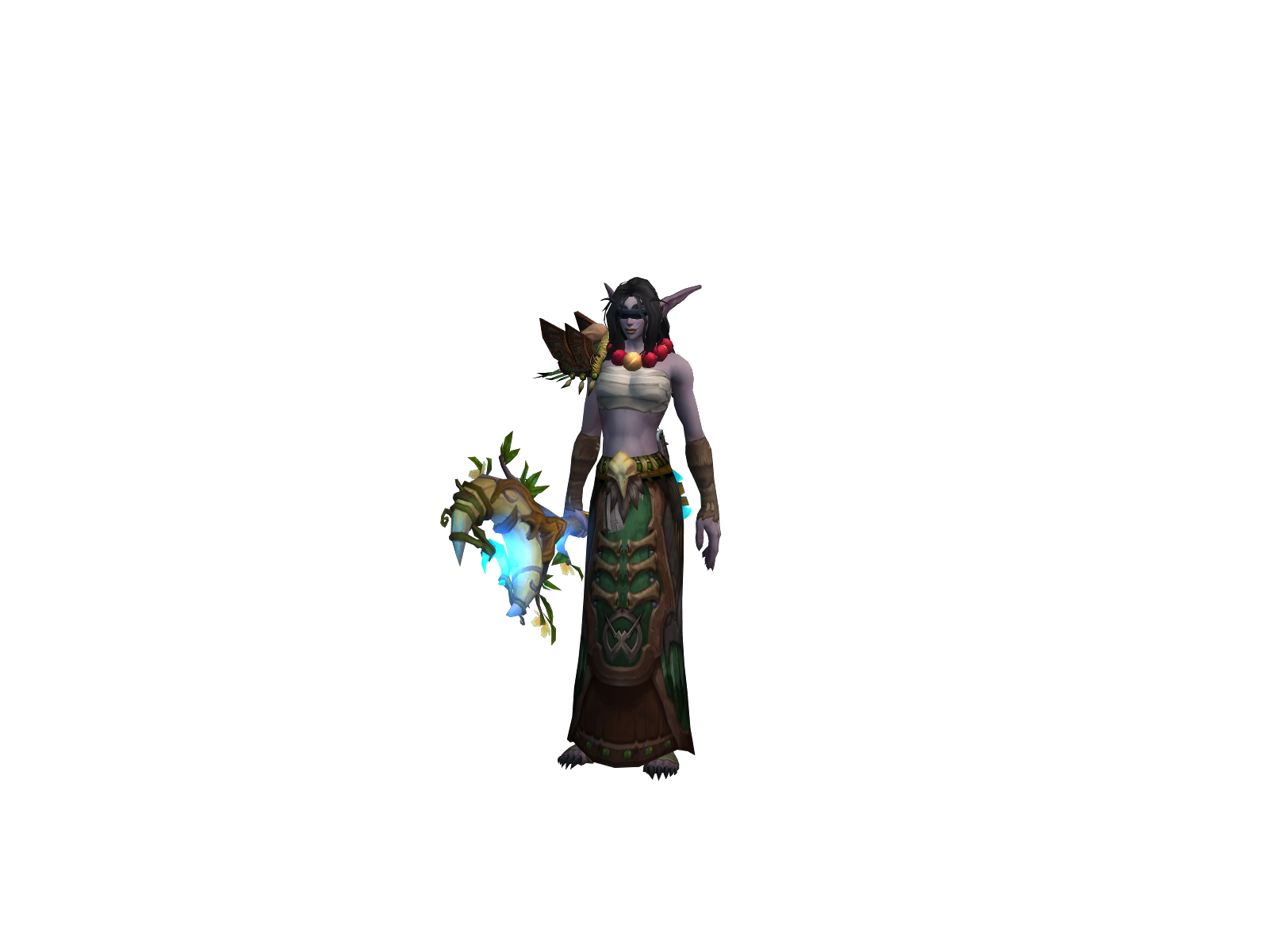Navani 3D character render